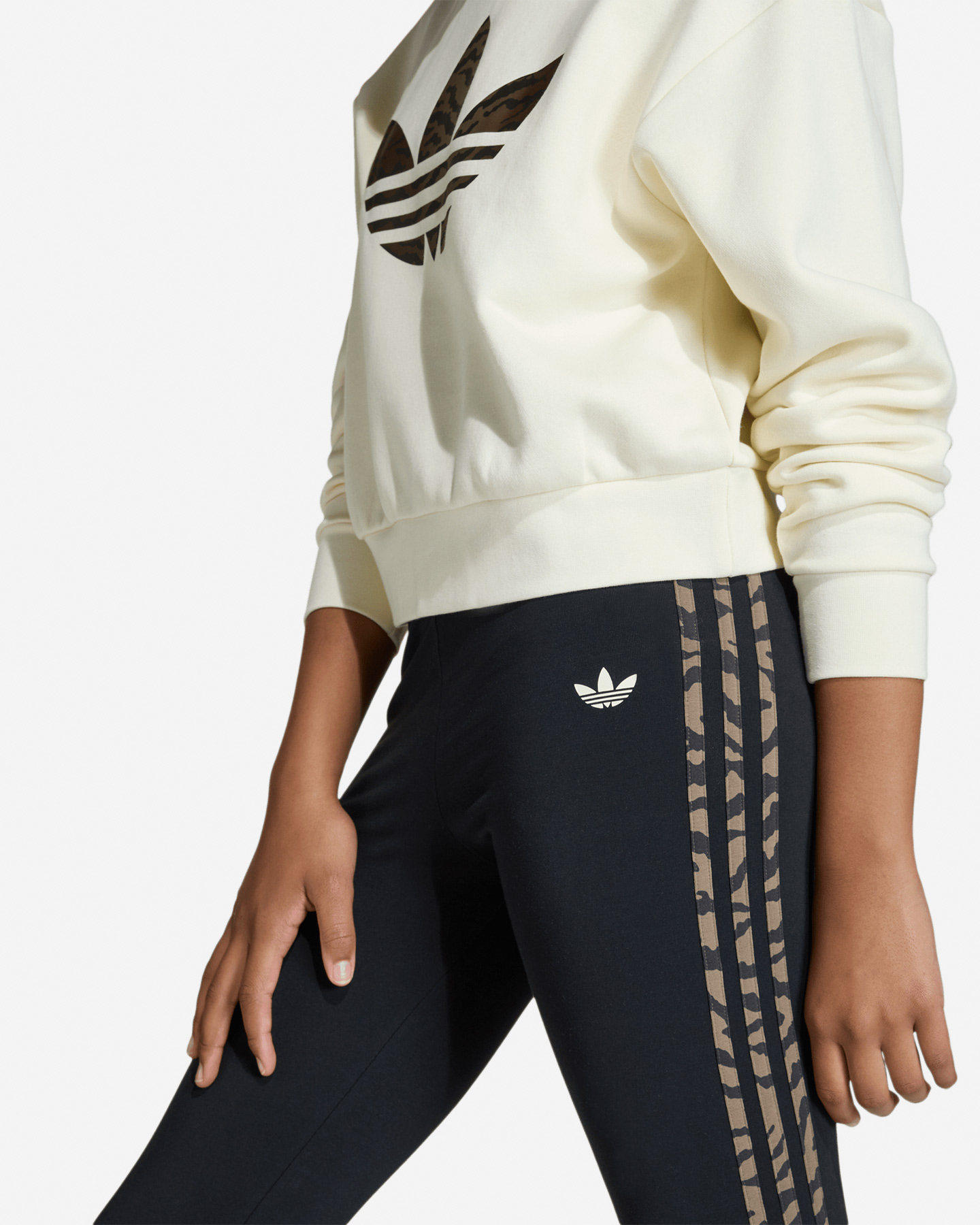 Leggings ADIDAS 3STRIPES JR - Nero - 4 | Cisalfa Sport