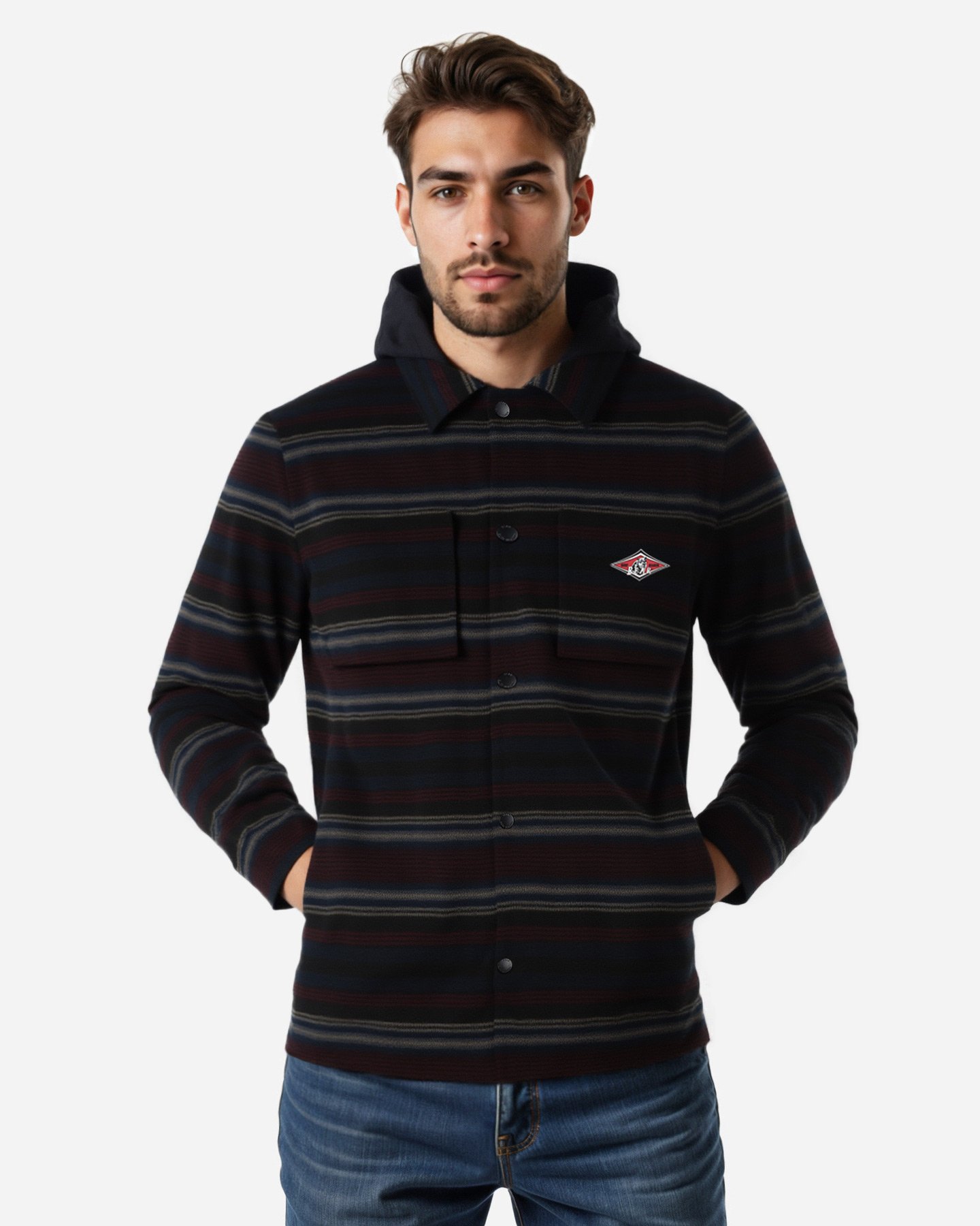 Giubbotto BEAR ICONIC SURF M - Nero - 2 | Cisalfa Sport