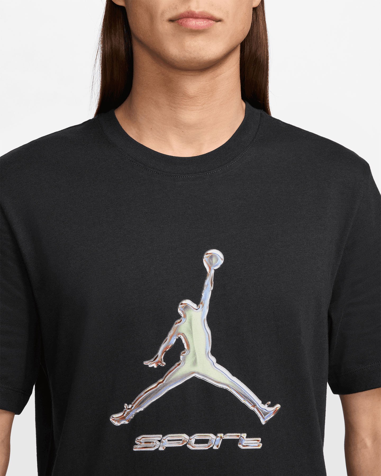 T-shirt NIKE JORDAN BIG LOGO M - Nero - 2 | Cisalfa Sport