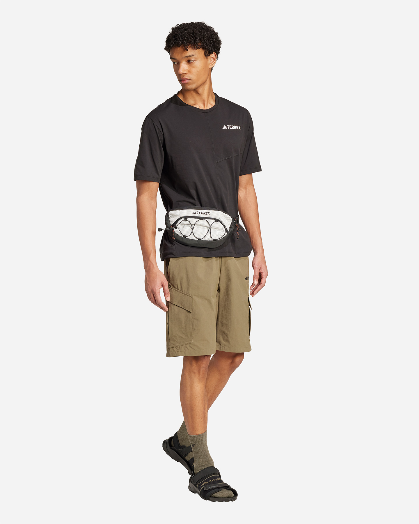 Pantaloncini ADIDAS CARGO M - Verde - 3 | Cisalfa Sport