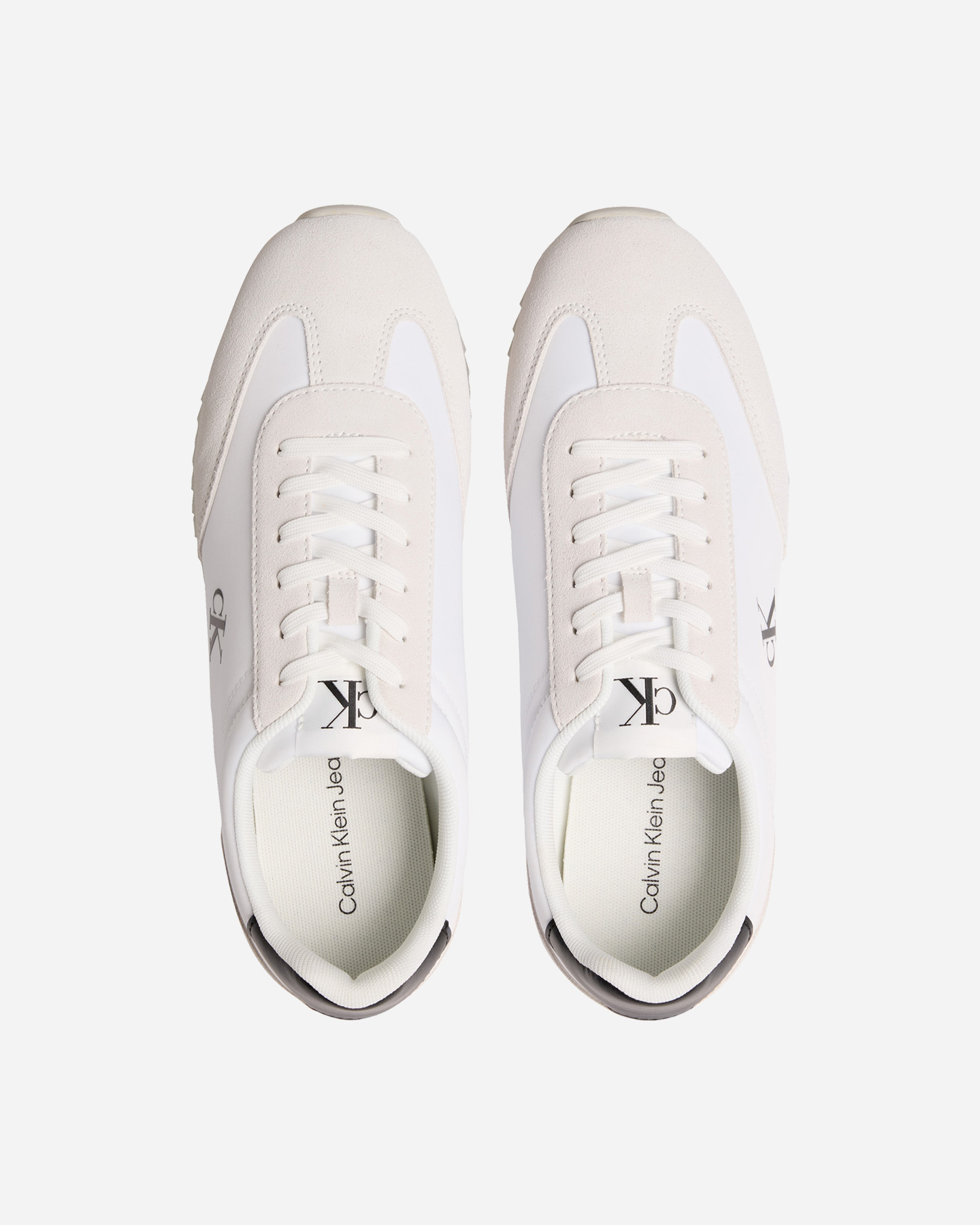 Scarpe sneakers CALVIN KLEIN JEANS RETRO RUNNER LACE UP M - Bianco - 3 | Cisalfa Sport