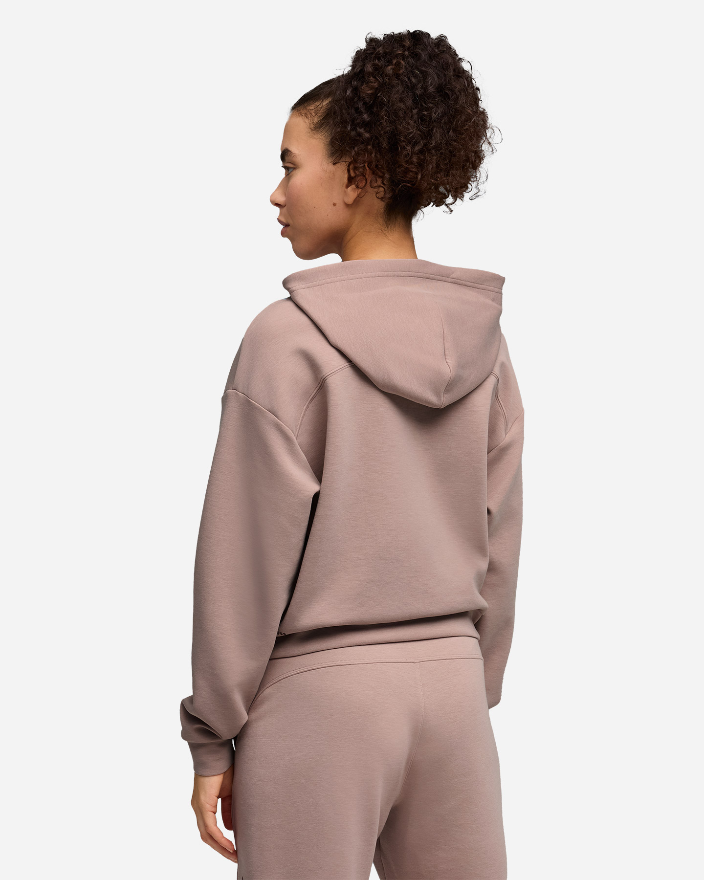 Felpa training PUMA CLOUDSPUN W - Beige - 4 | Cisalfa Sport