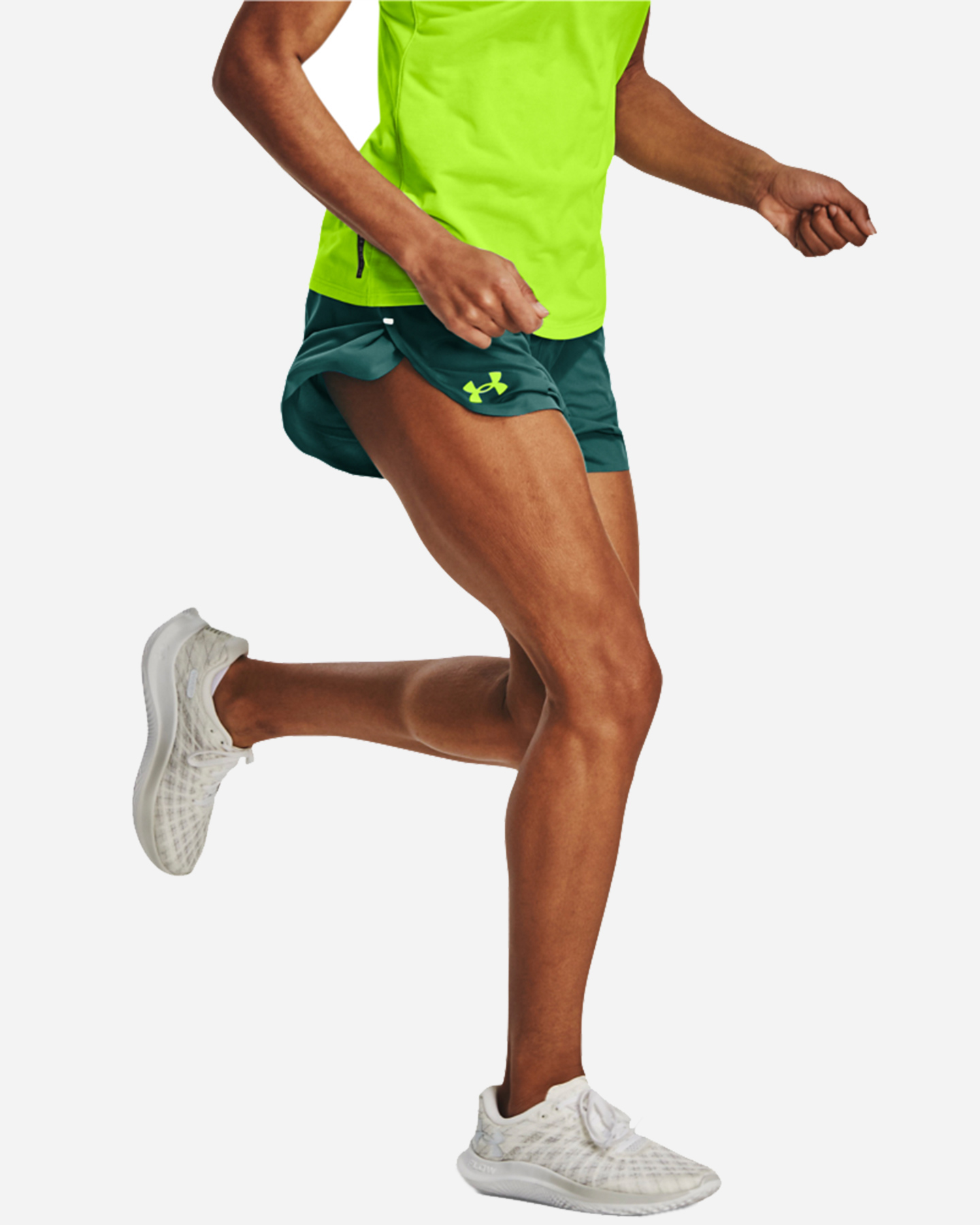 Short running UNDER ARMOUR LIGHTER THAN AIR W - Grigio - 2 | Cisalfa Sport