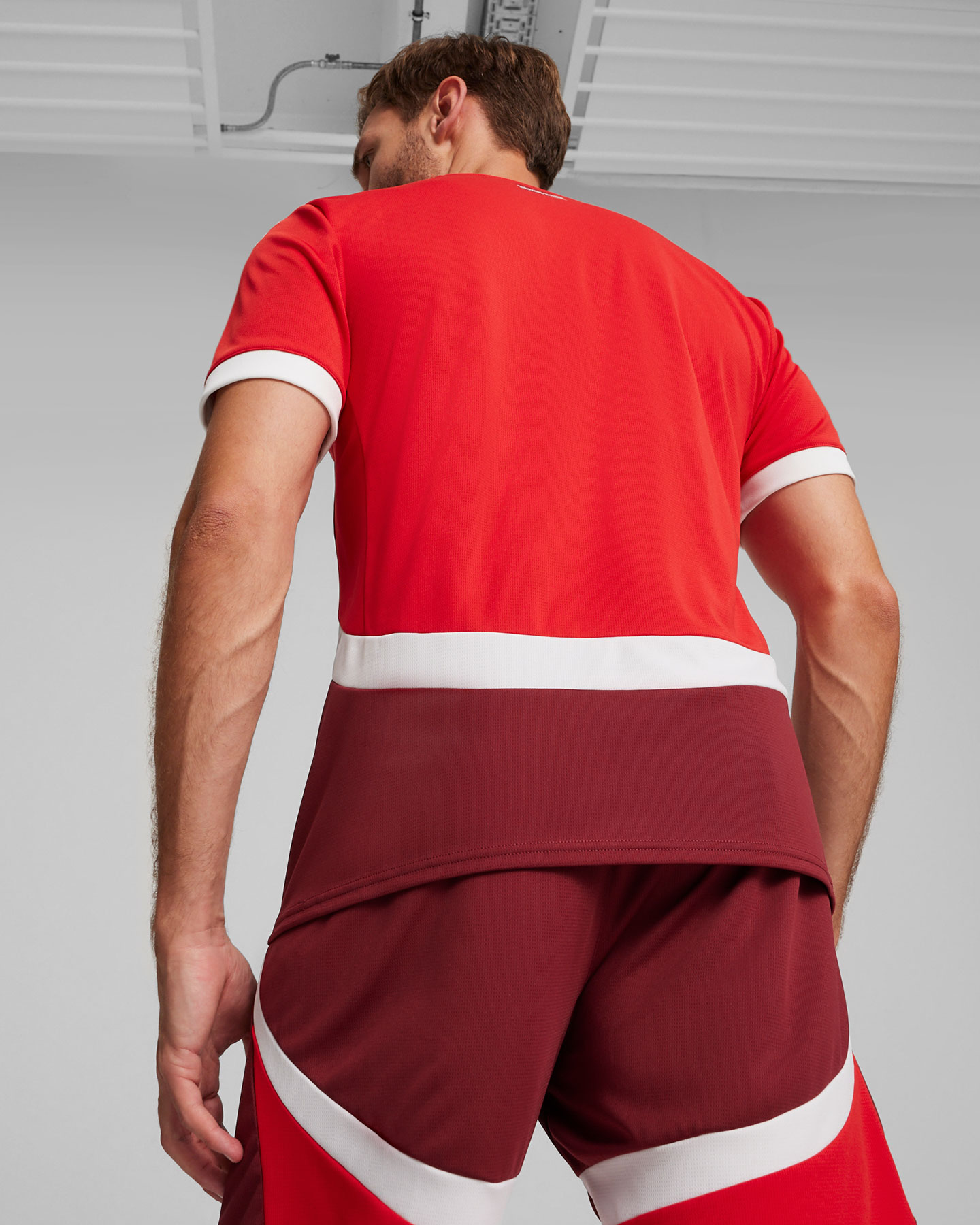 Maglia calcio ufficiale PUMA SVIZZERA HOME 24 M - Rosso - 3 | Cisalfa Sport