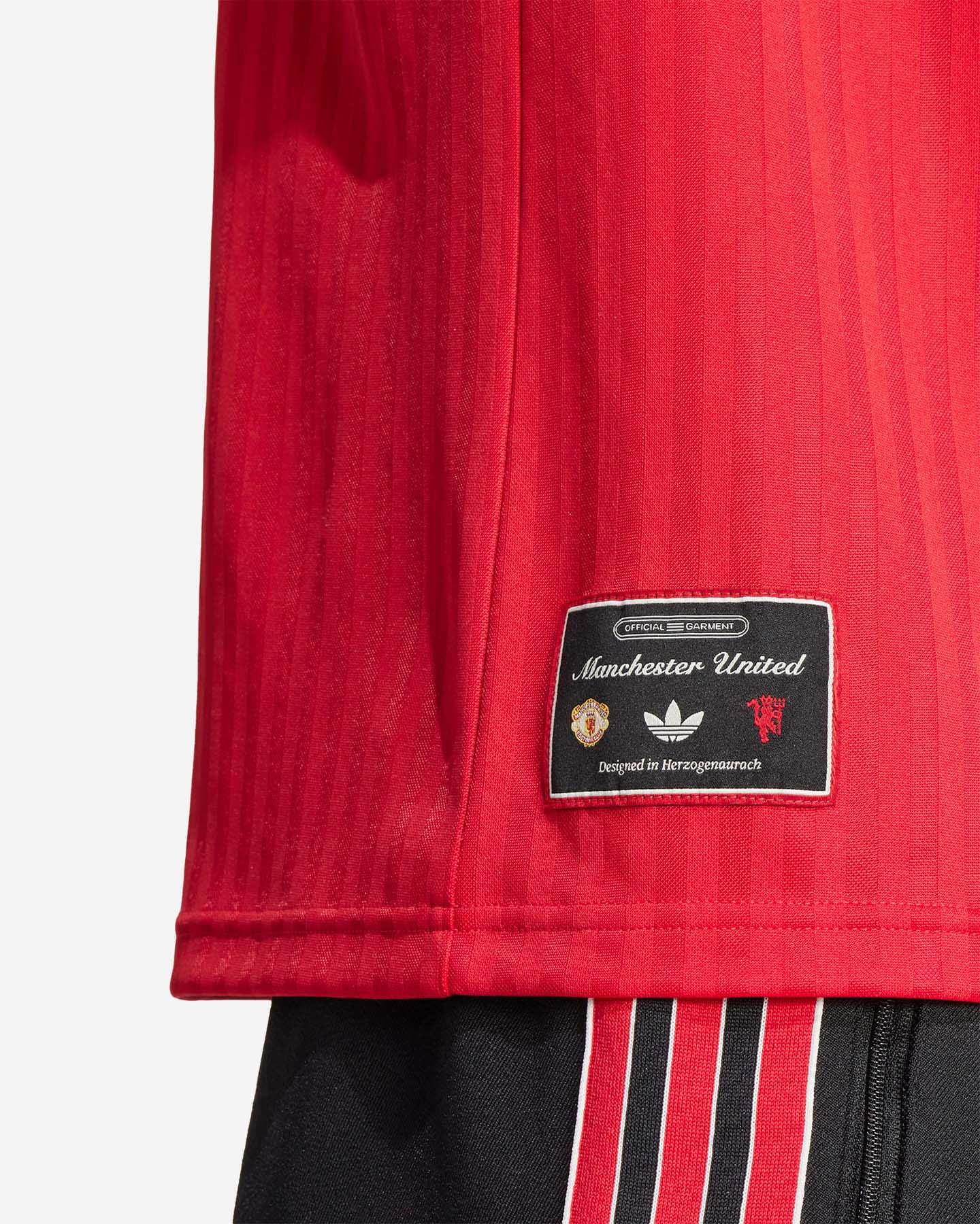 Abbigliamento calcio ufficiale ADIDAS MANCHESTER UNITED FC ICON OG M - Rosso - 5 | Cisalfa Sport
