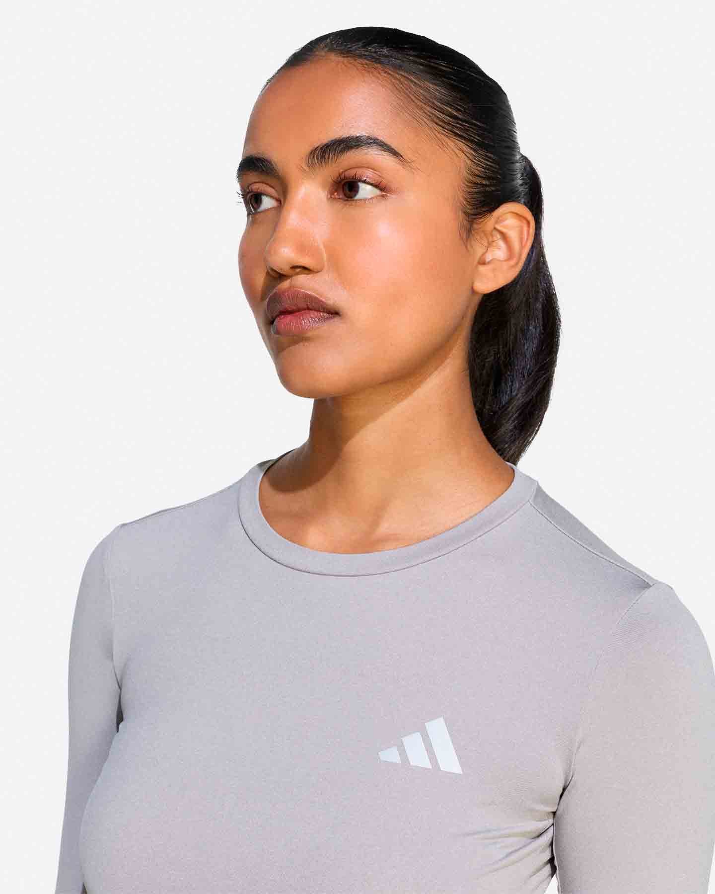Maglia running ADIDAS ADI365 RUN ESSENTIALS W - Grigio - 4 | Cisalfa Sport