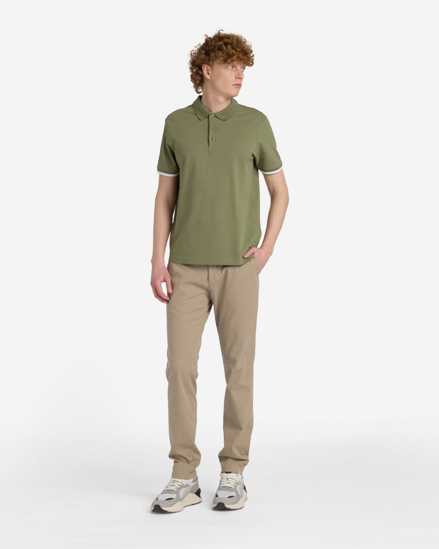 Polo DACK'S ESSENTIAL M - Verde - 2 | Cisalfa Sport