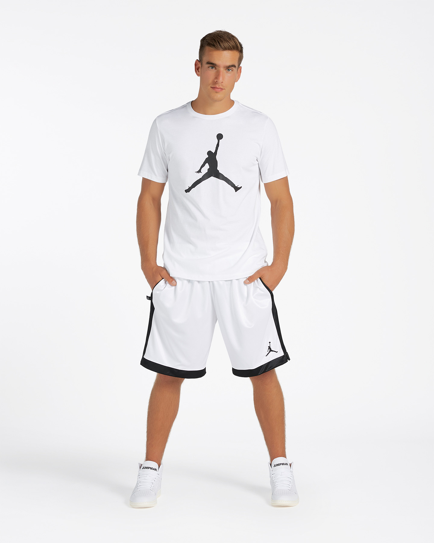 Maglia basket NIKE JORDAN JUMPMAN M - Bianco - 1 | Cisalfa Sport
