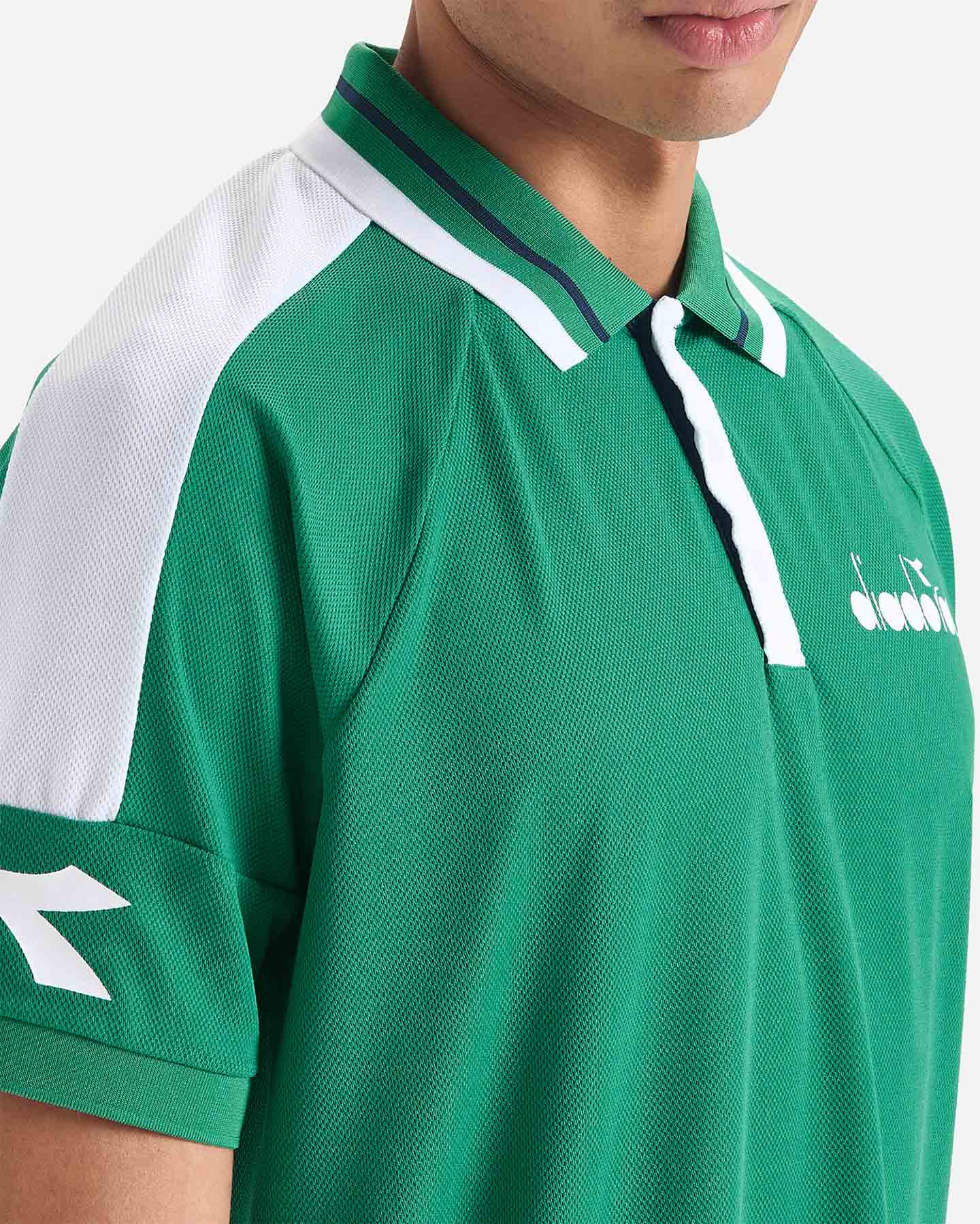 Polo tennis DIADORA ICON M - Verde - 5 | Cisalfa Sport