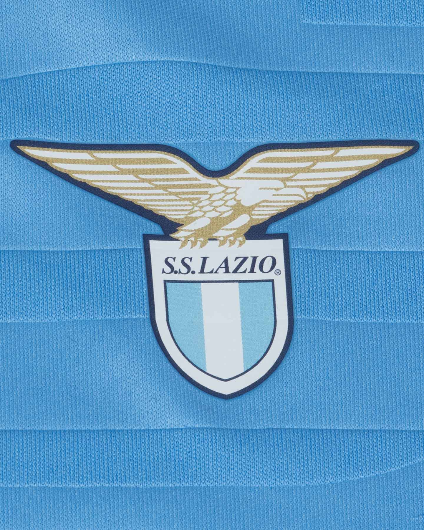 Abbigliamento calcio ufficiale MIZUNO LAZIO HOME 23-24 JR - Azzurro - 1 | Cisalfa Sport