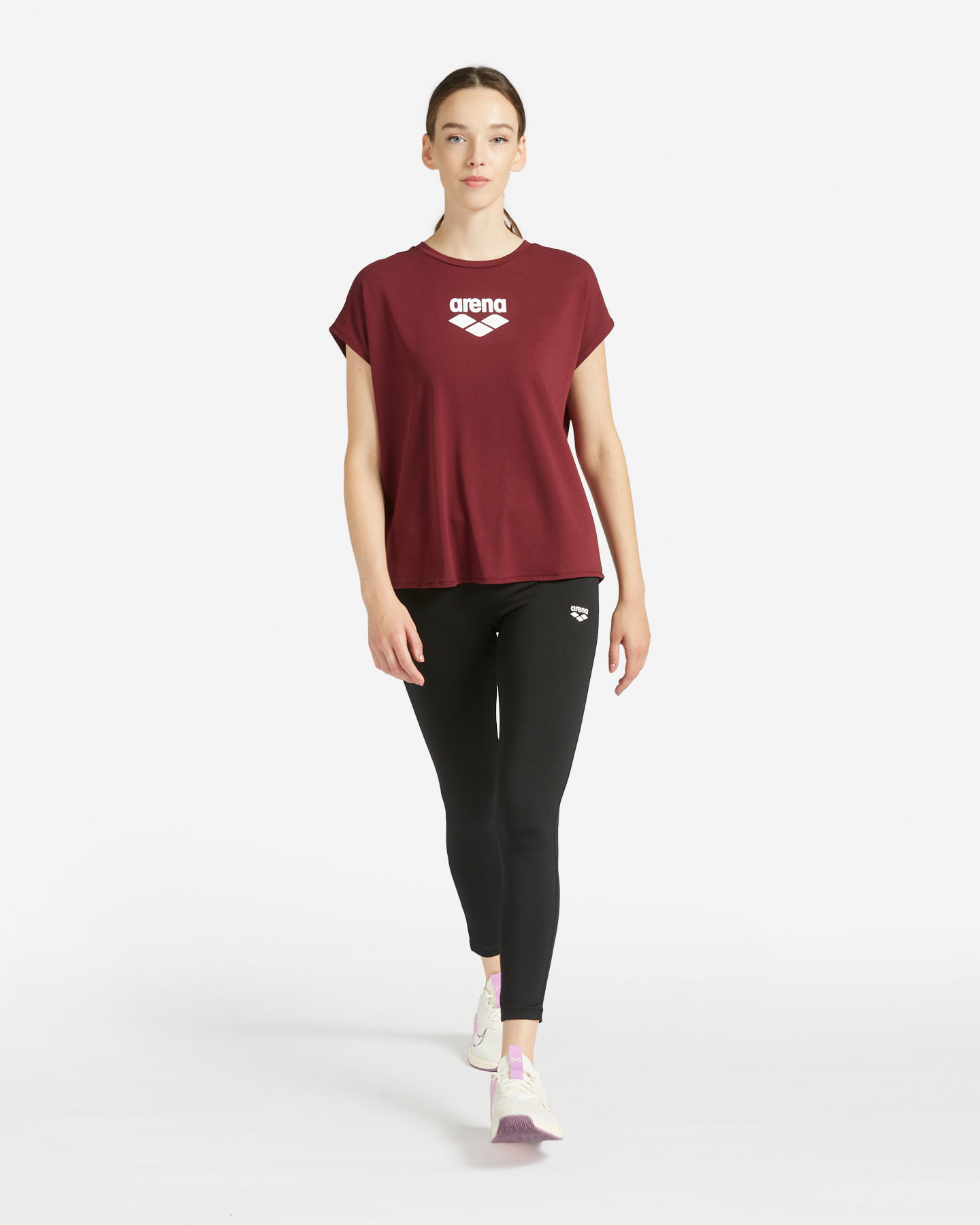 T-shirt training ARENA ESSENTIAL W - Rosso - 3 | Cisalfa Sport