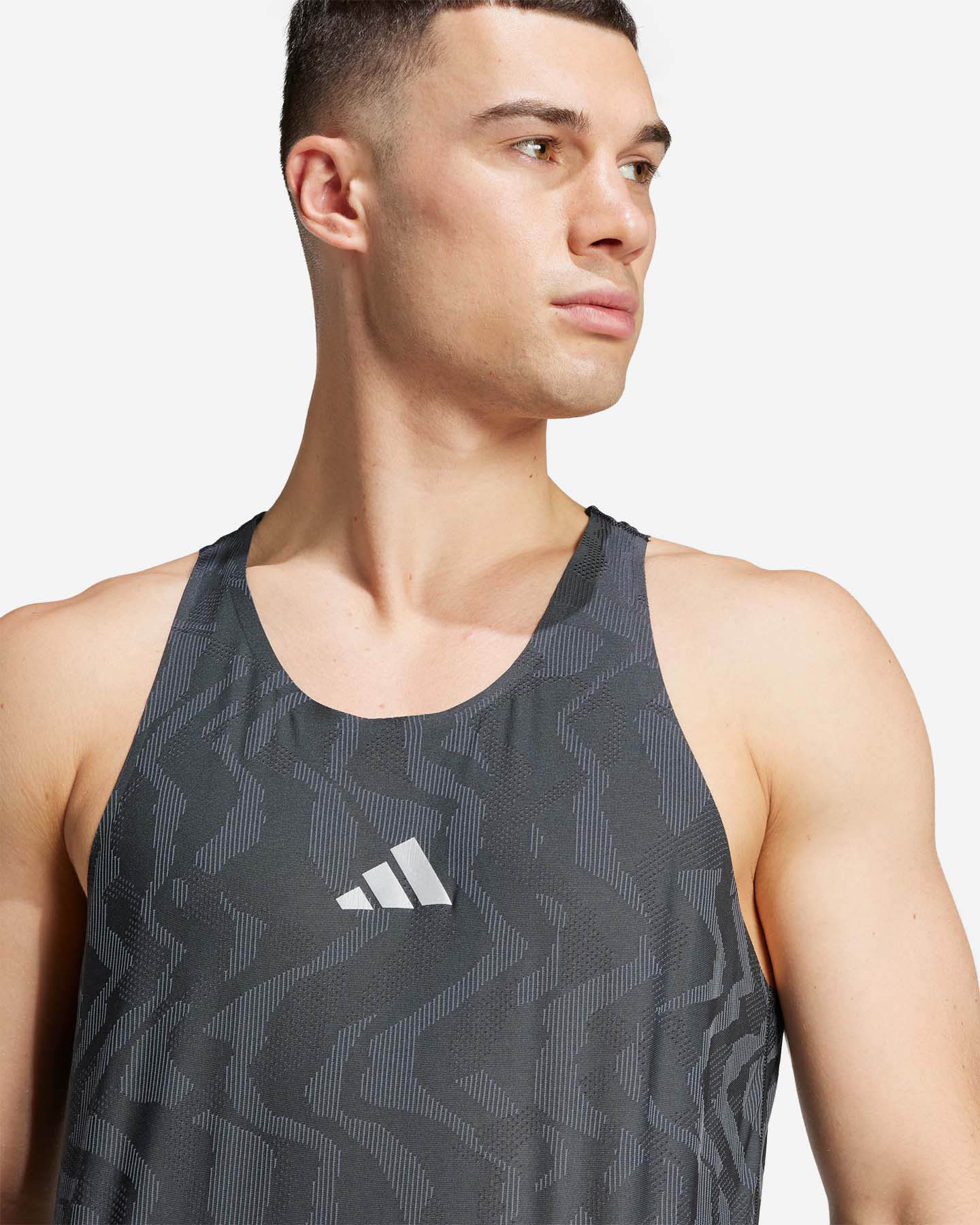 Canotta running ADIDAS ULT ENG M - Nero - 3 | Cisalfa Sport