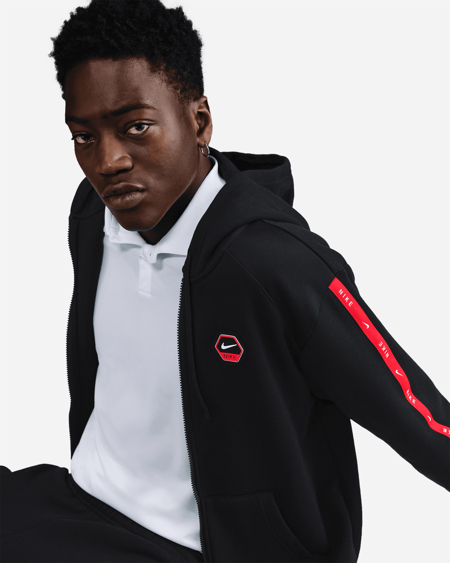 Felpa NIKE SPORTSWEAR M - Nero - 5 | Cisalfa Sport