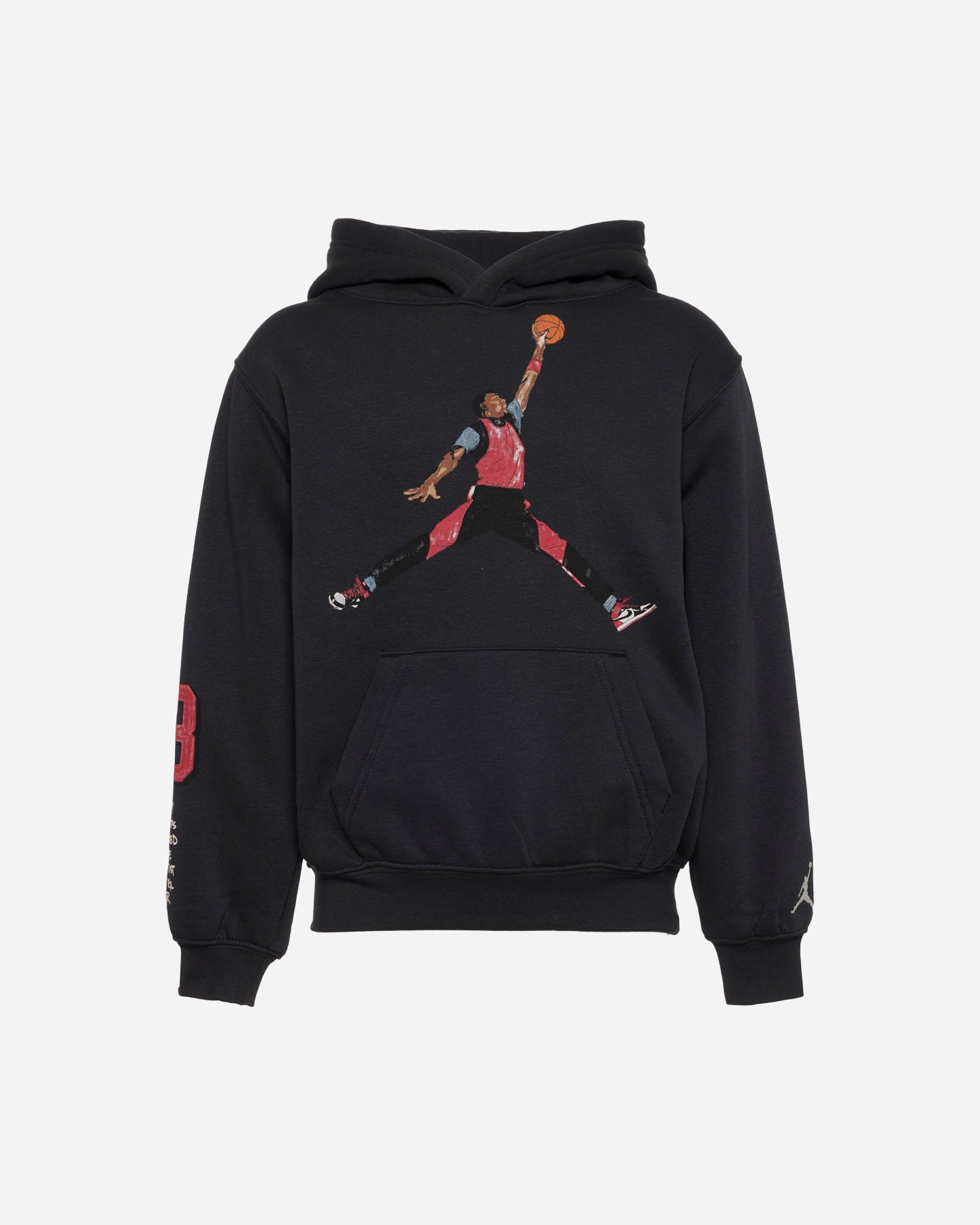 Felpa NIKE JORDAN FRONT BACK OFF JR - Nero - 0 | Cisalfa Sport