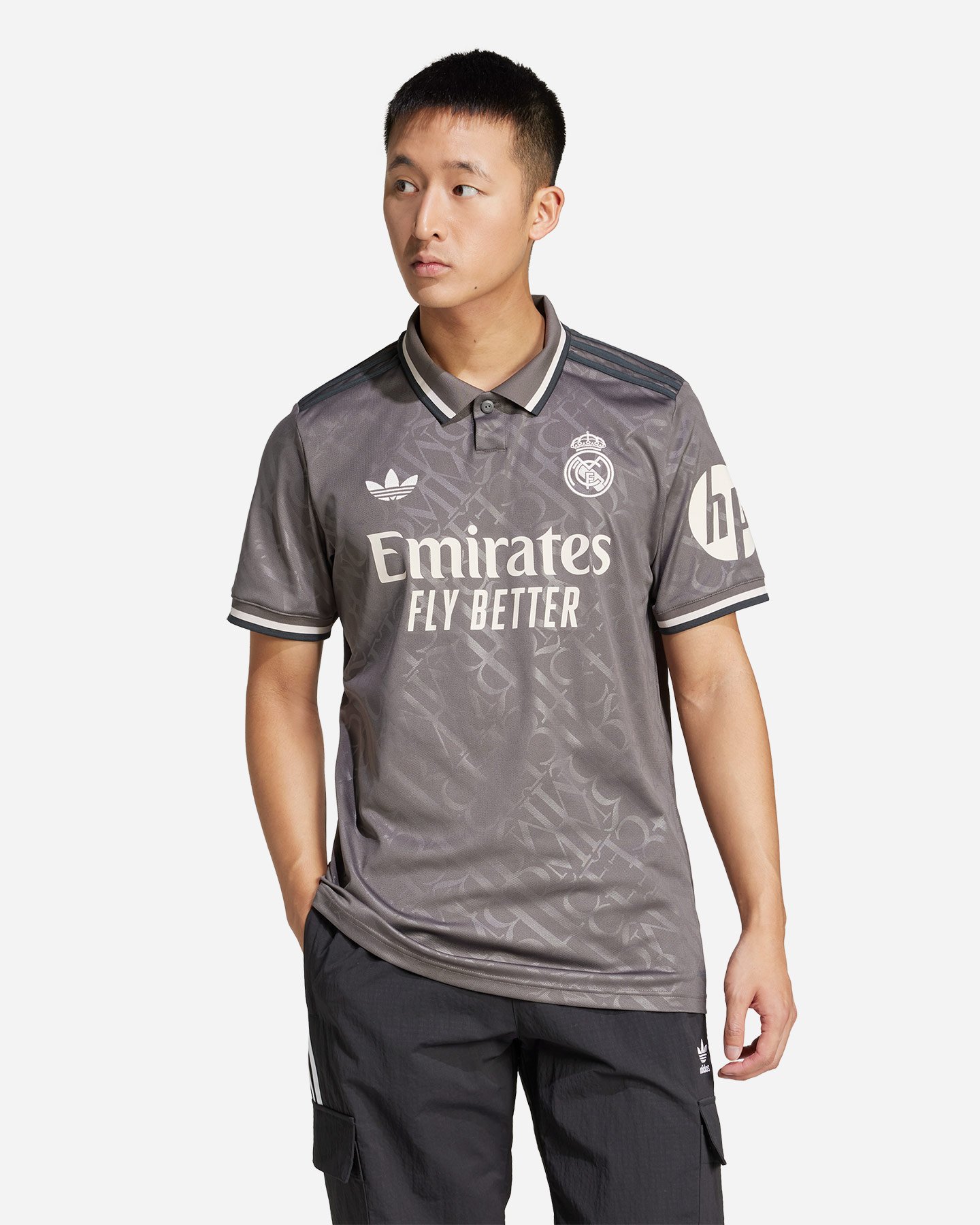 Maglia calcio ufficiale ADIDAS REAL MADRID 3RD 24-25 M - Grigio - 2 | Cisalfa Sport