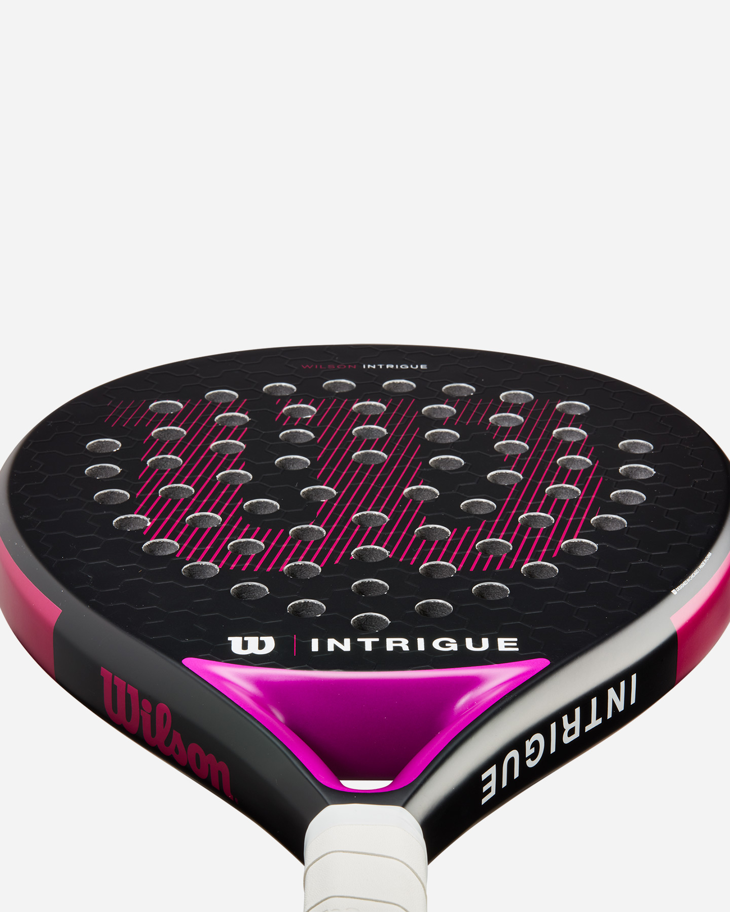 Racchetta padel intermedia WILSON INTRIGUE PADEL  - Nero - 4 | Cisalfa Sport