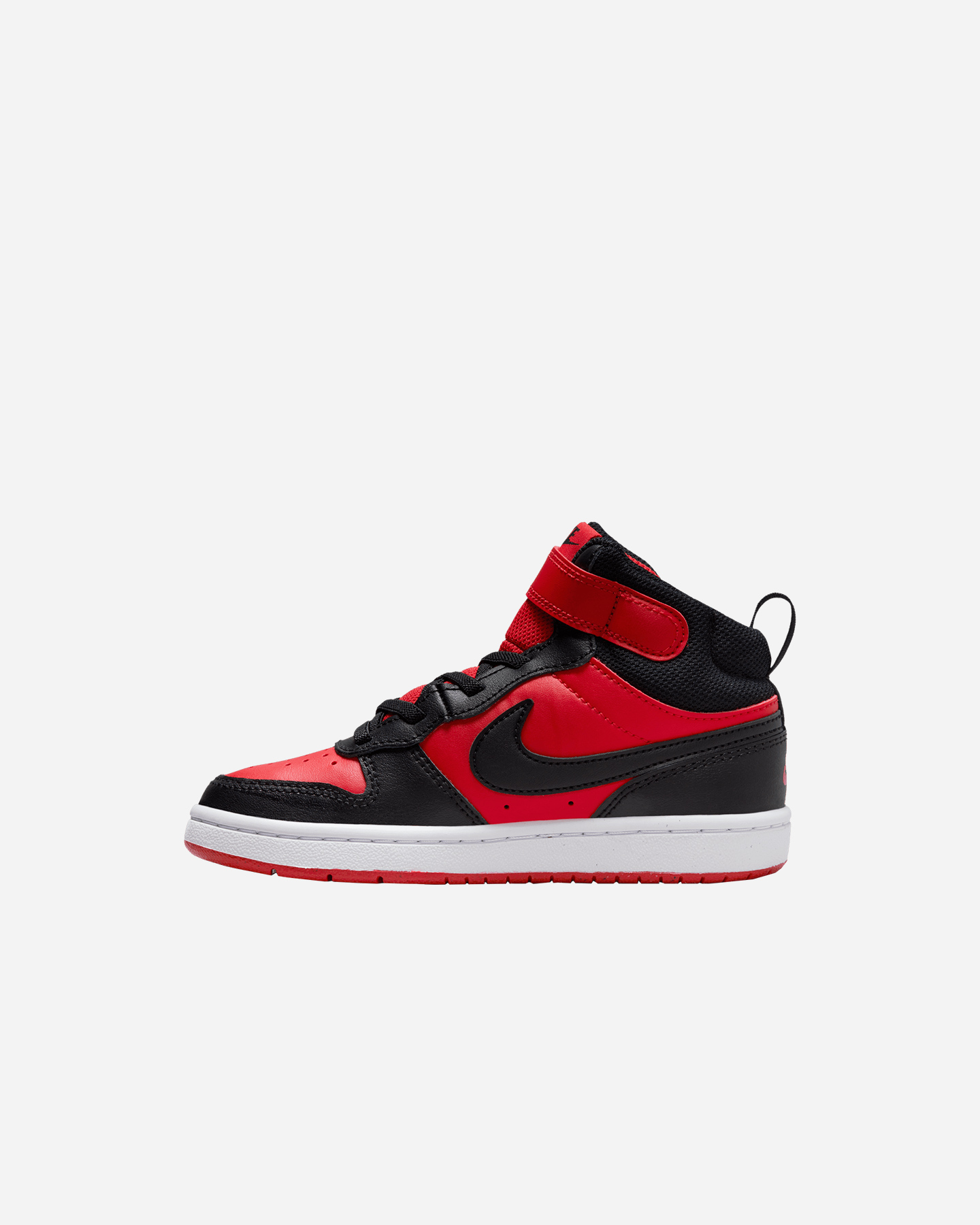 Scarpe sneakers NIKE COURT BOROUGH MID 2 PS JR - Rosso - 4 | Cisalfa Sport
