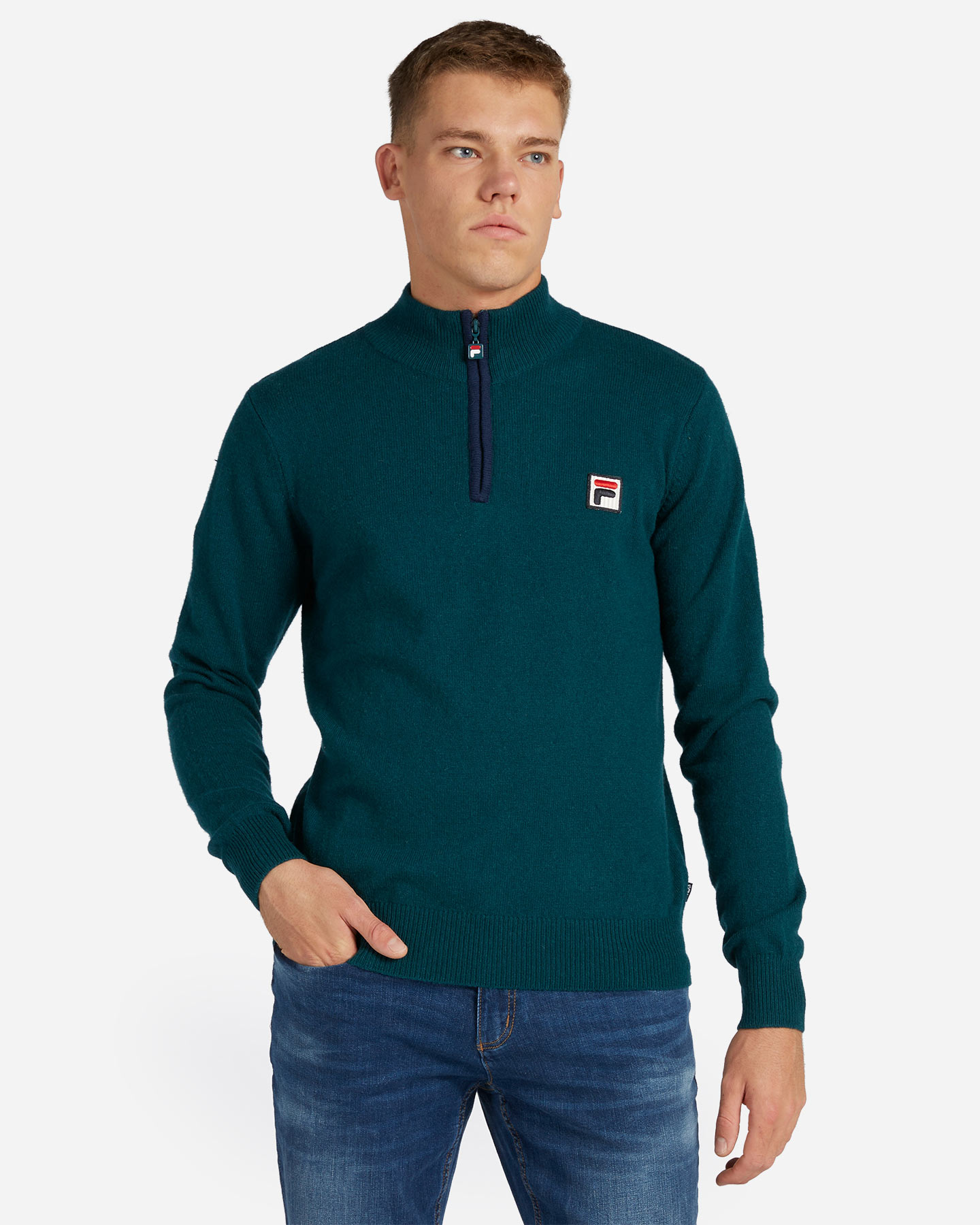 Maglione FILA HALF ZIP MERINOS M - 6 | Cisalfa Sport