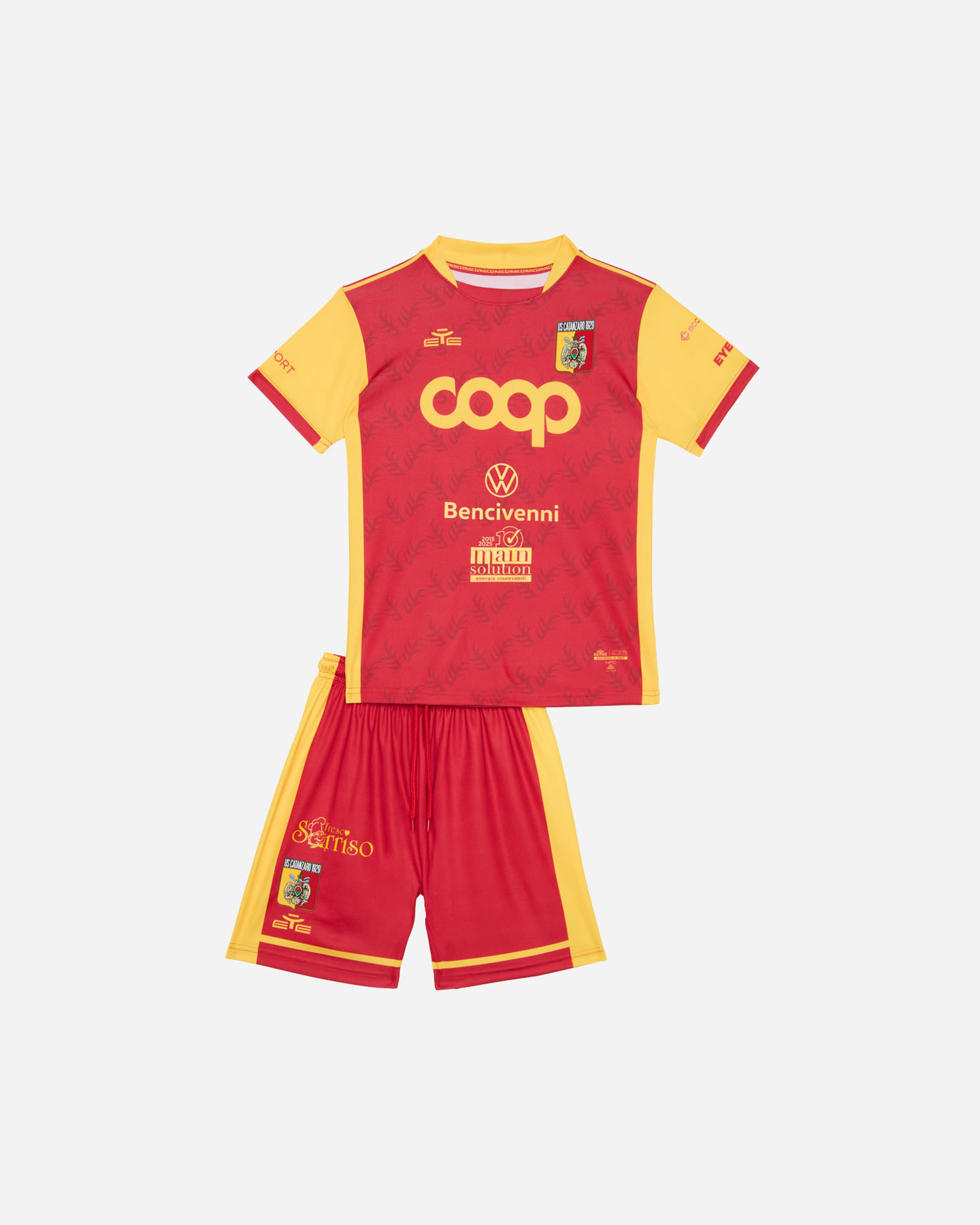 Maglia calcio ufficiale EYE CATANZARO HOME 25-26 JR - Color mix - 0 | Cisalfa Sport