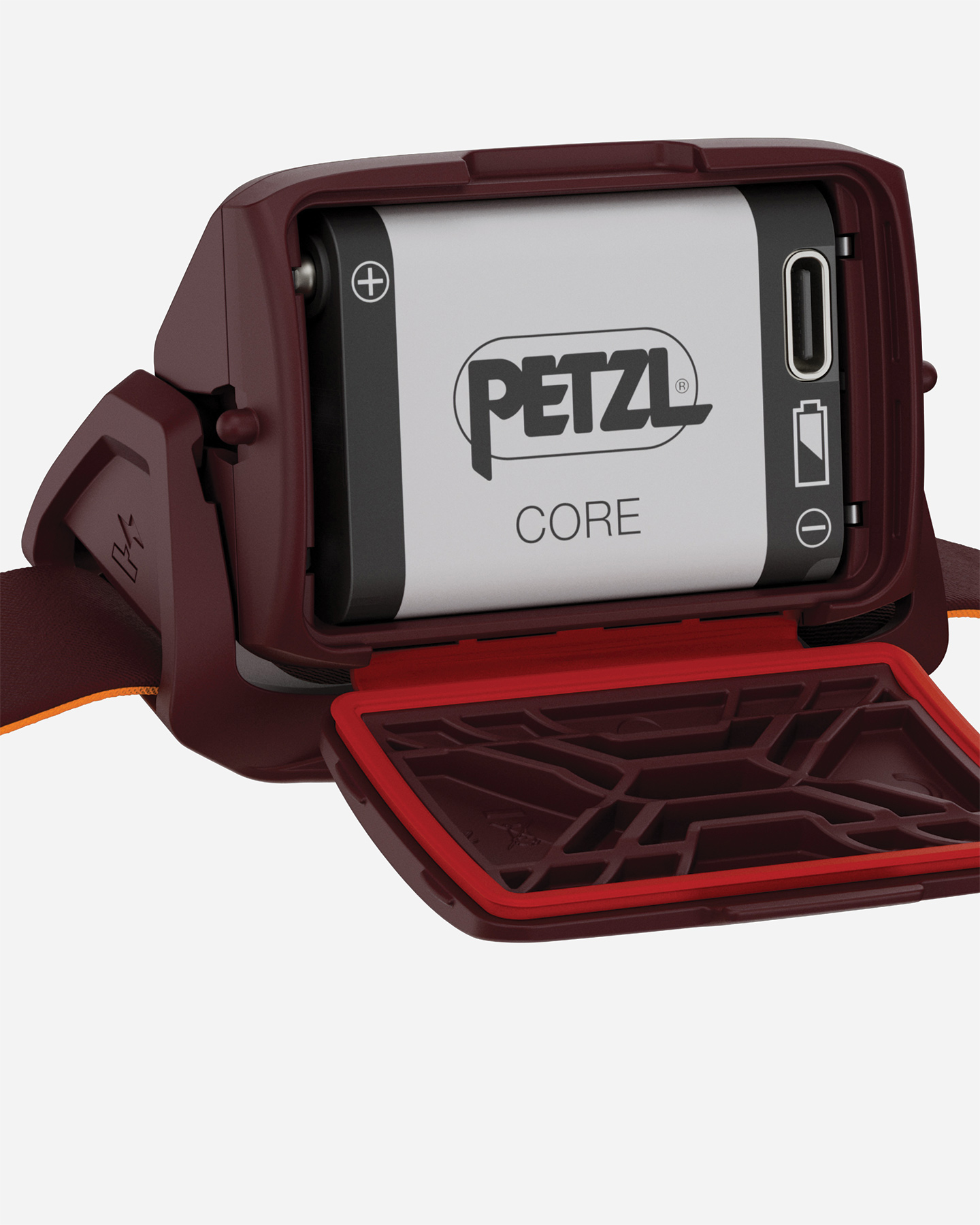 Lampada frontale PETZL ACTIK CORE 625 - Rosso - 3 | Cisalfa Sport