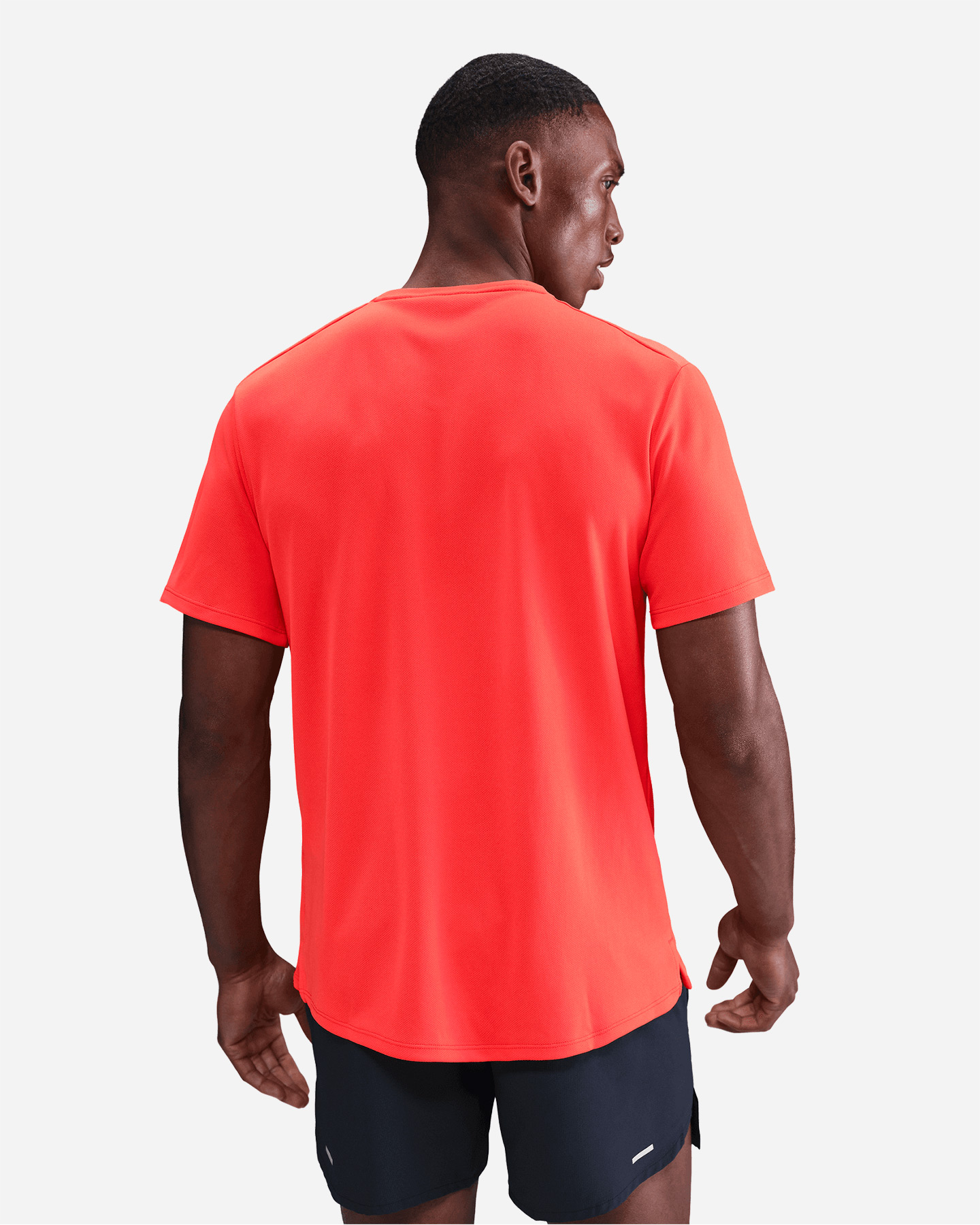 T-shirt running NIKE MILER M - Rosso - 1 | Cisalfa Sport