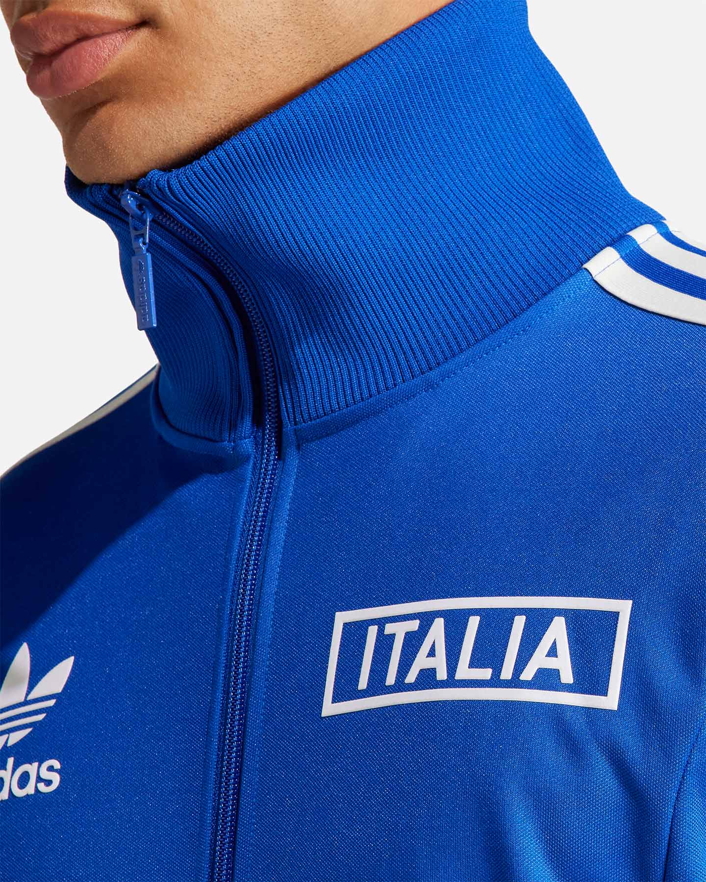 Abbigliamento calcio ufficiale ADIDAS ITALIA OG BECKENBAUER M - Blu royal - 4 | Cisalfa Sport