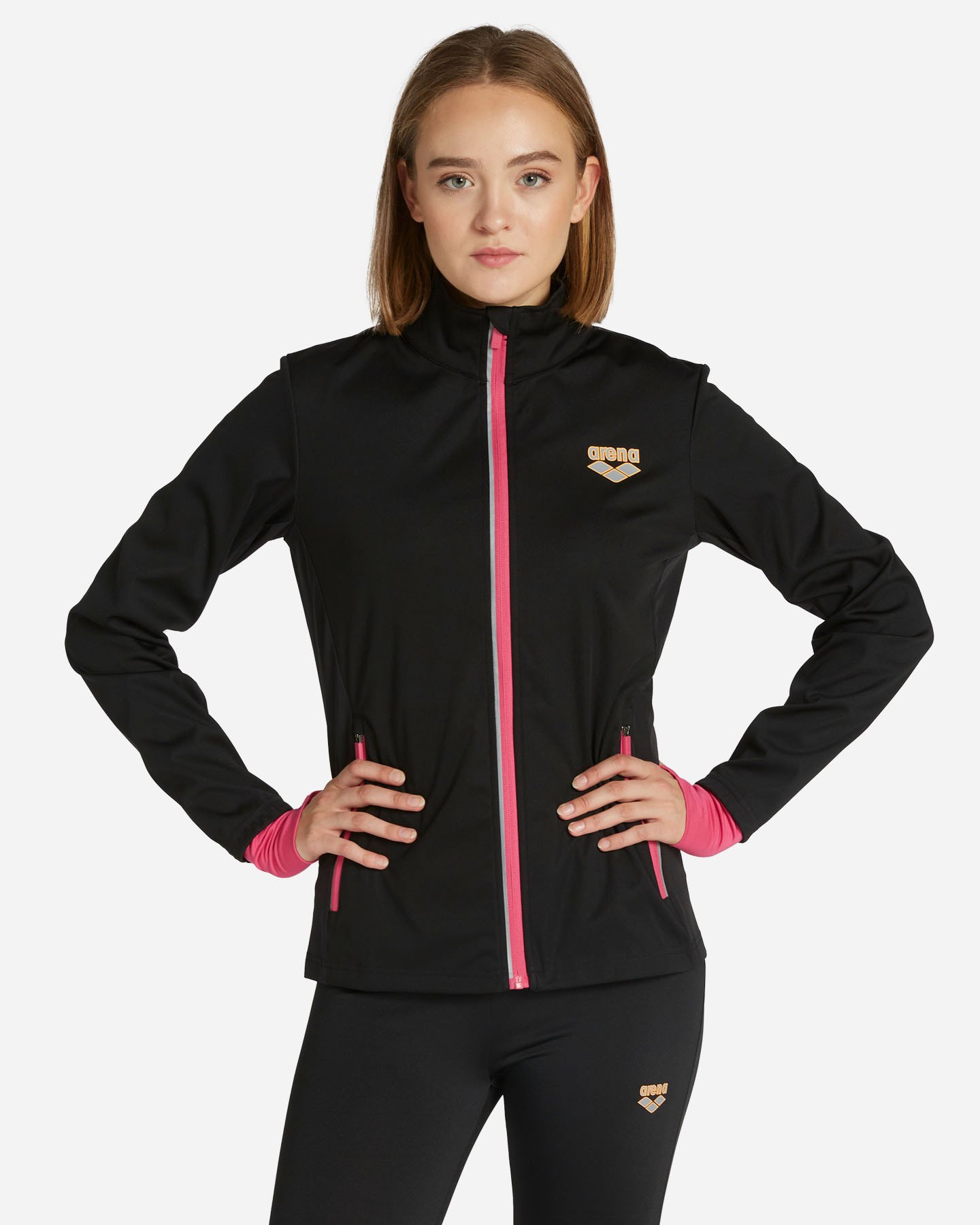 Giacca running ARENA WARM W - Nero - 0 | Cisalfa Sport