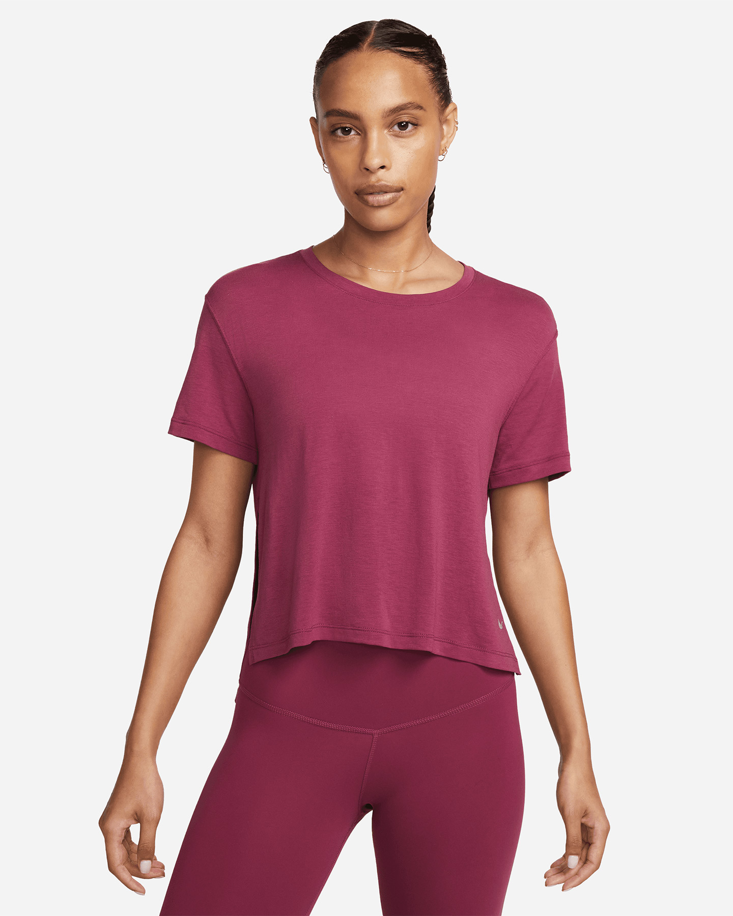 T-shirt training NIKE DRI FIT LATERAL W - Fucsia - 0 | Cisalfa Sport