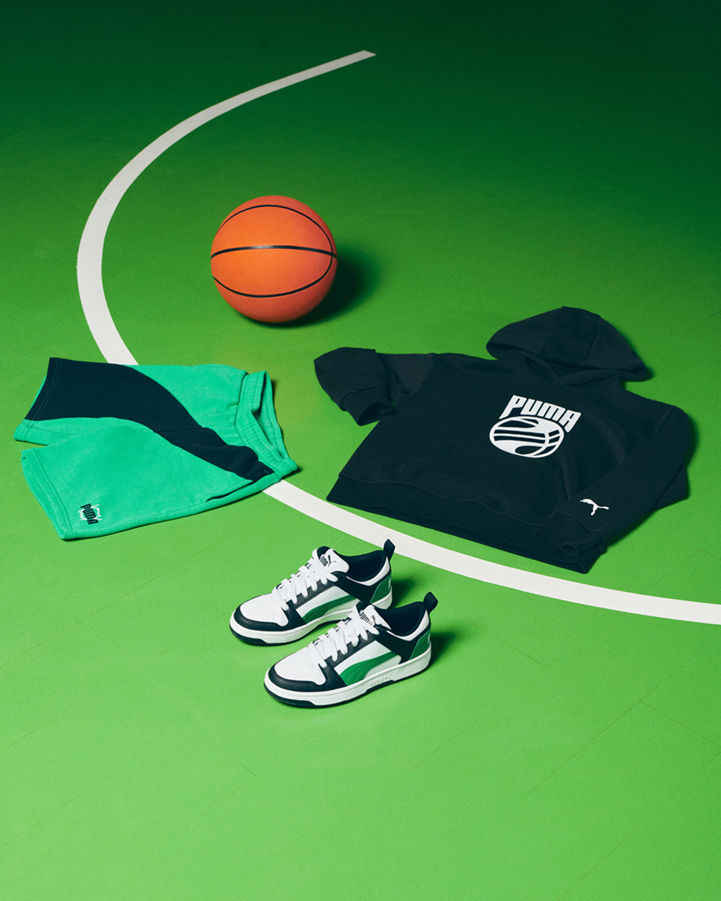 Felpa PUMA BBALL OVER JR - 7 | Cisalfa Sport