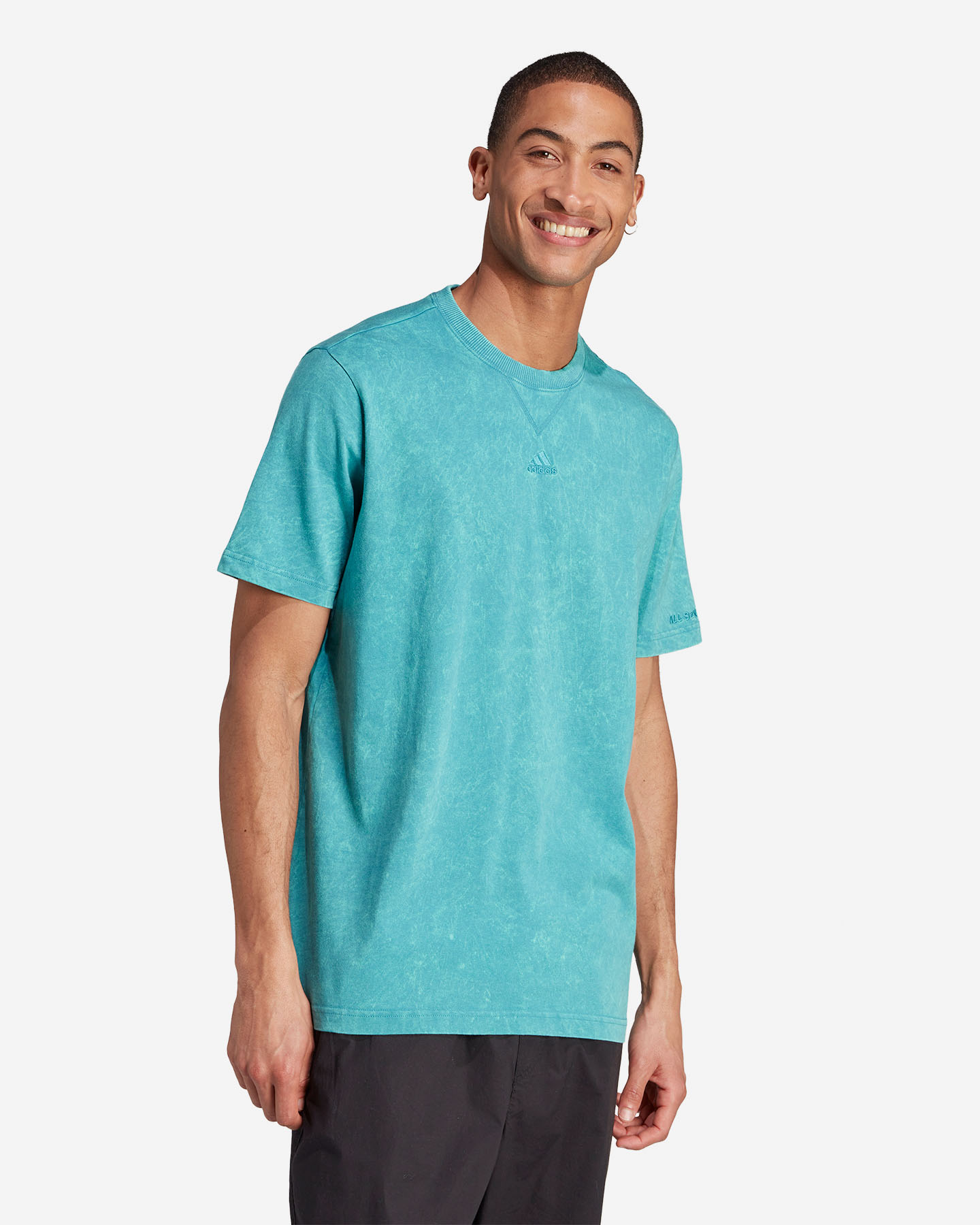 T-shirt ADIDAS ALL SZN WASHED M - Verde - 1 | Cisalfa Sport