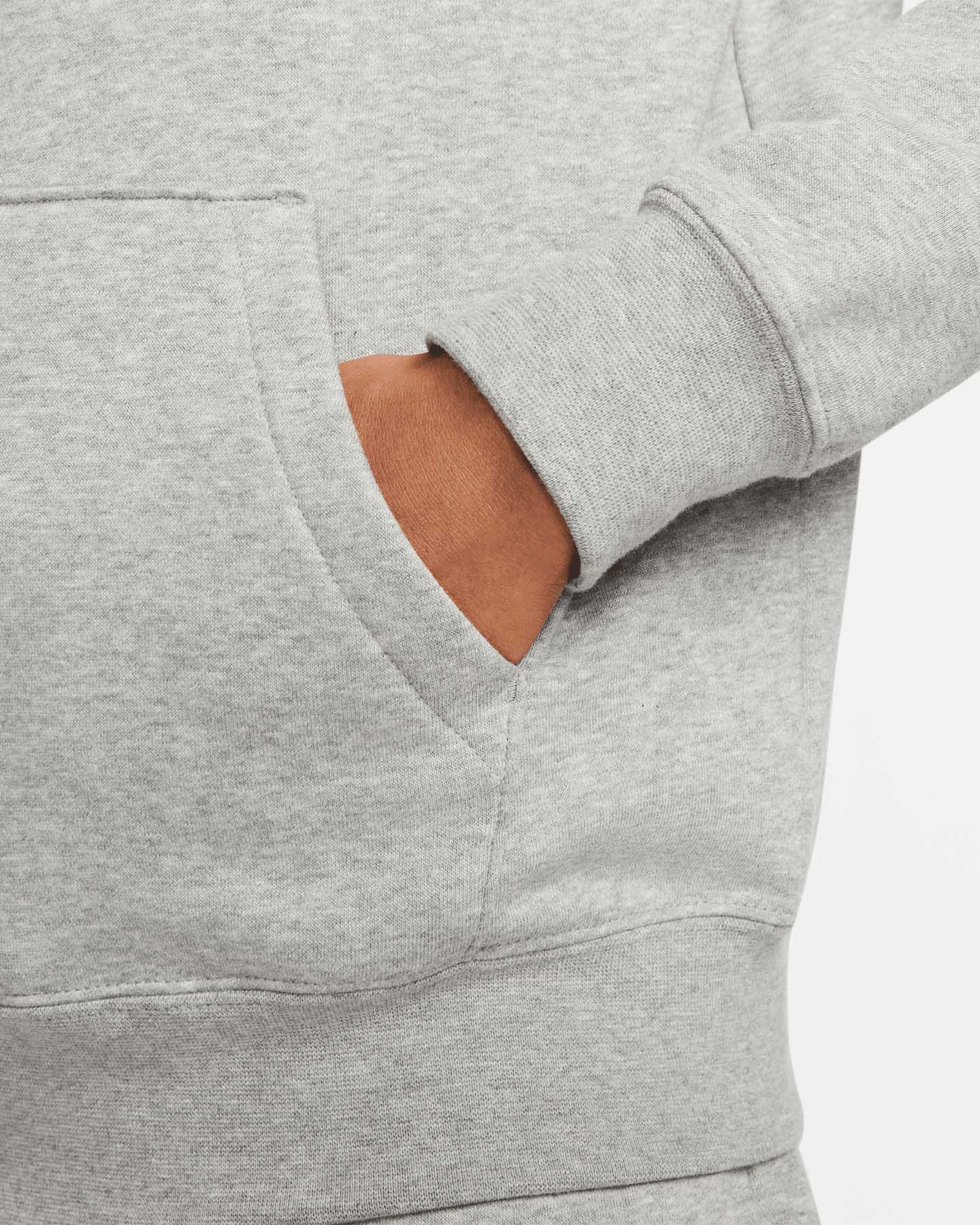 Felpa NIKE CLUB W - Grigio - 3 | Cisalfa Sport