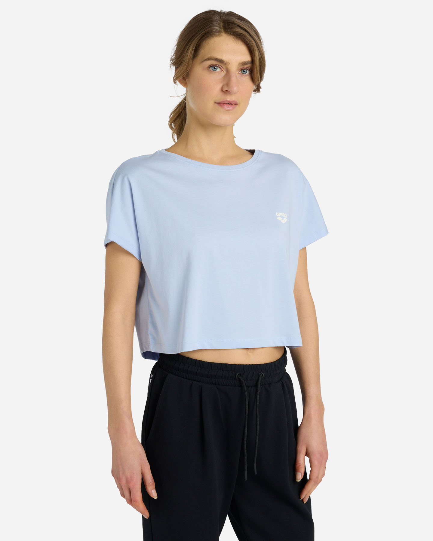 T-shirt ARENA ATHLETIC ESSENTIAL W - Azzurro - 1 | Cisalfa Sport