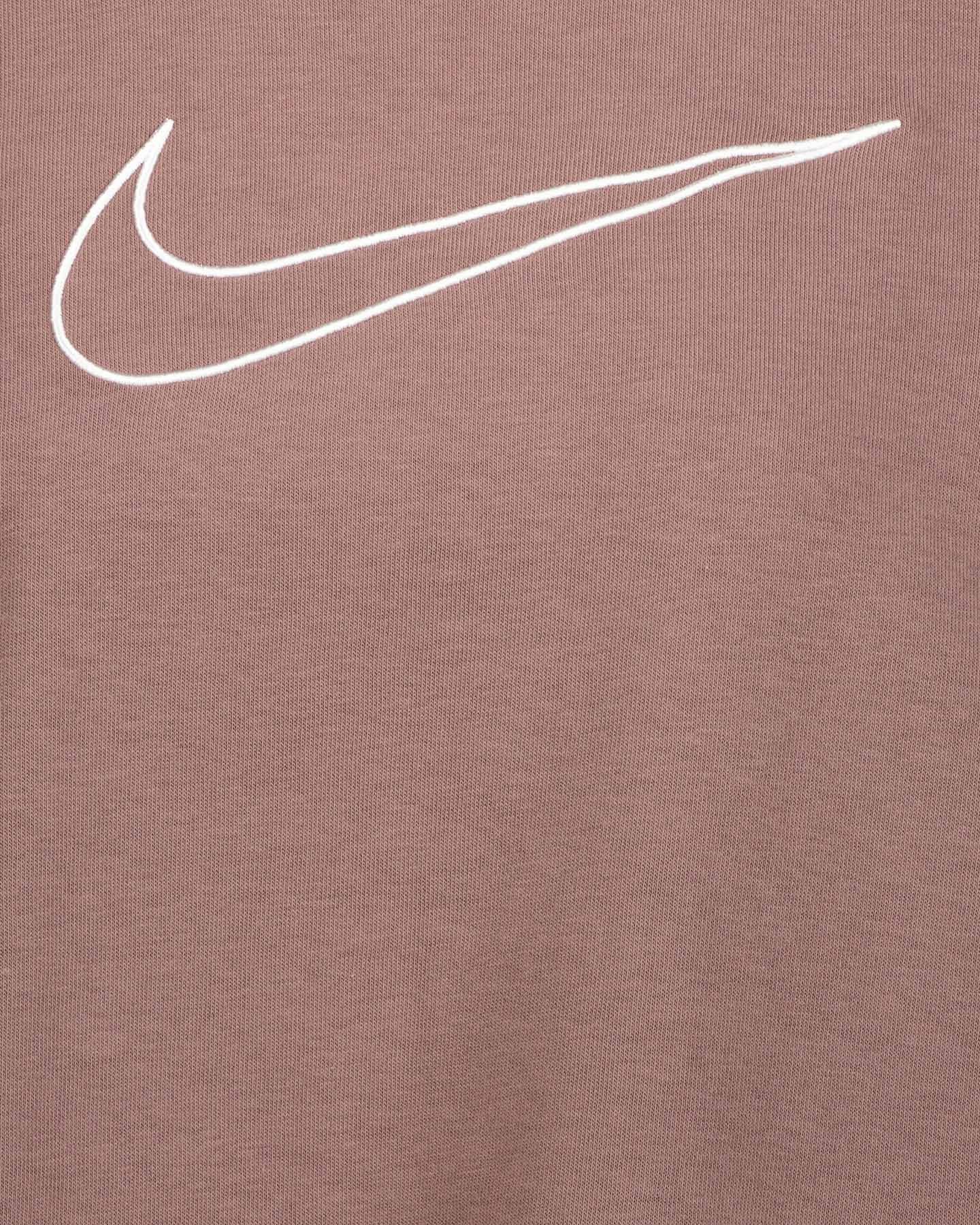 Felpa training NIKE GET FIT SWOOSH W - Viola - 2 | Cisalfa Sport