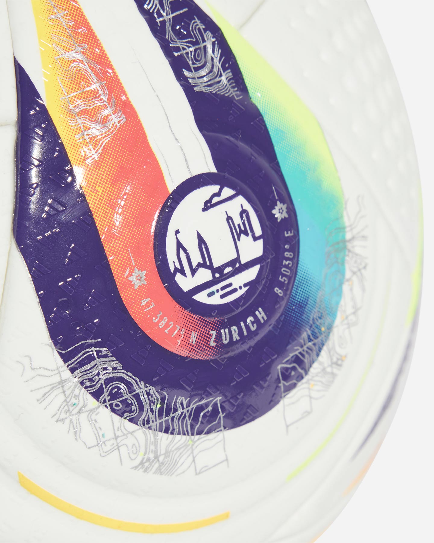 Pallone calcio misura 5 ADIDAS WOMENS EURO25 PRO  - 3 | Cisalfa Sport