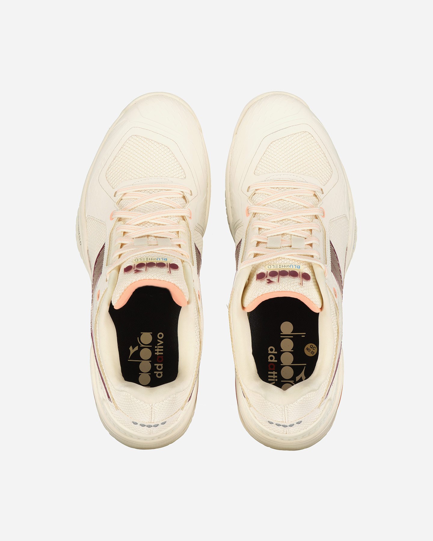 Scarpe tennis DIADORA BLUSHIELD TORNEO 3 CLAY W - Bianco - 4 | Cisalfa Sport