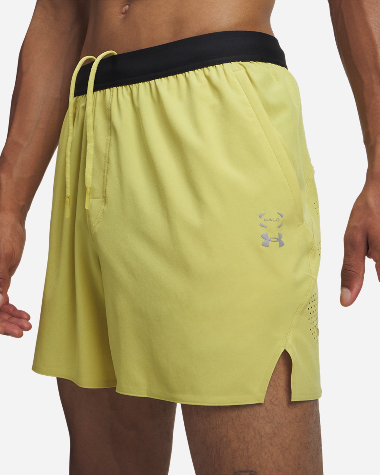 Pantalone training UNDER ARMOUR HALO TRAIN M - Giallo - 5 | Cisalfa Sport