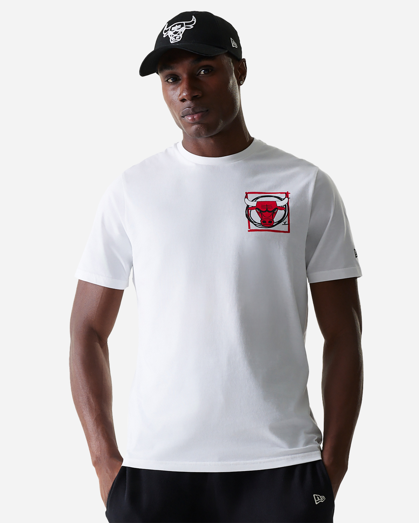 Maglia basket NEW ERA PHOTOGRAPH CHICAGO BULLS M - Nero - 0 | Cisalfa Sport