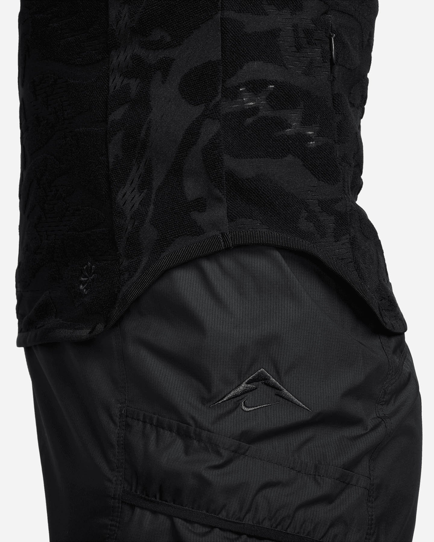 Maglia running NIKE TRAIL DRI FIT MIDLAYER W - Nero - 4 | Cisalfa Sport