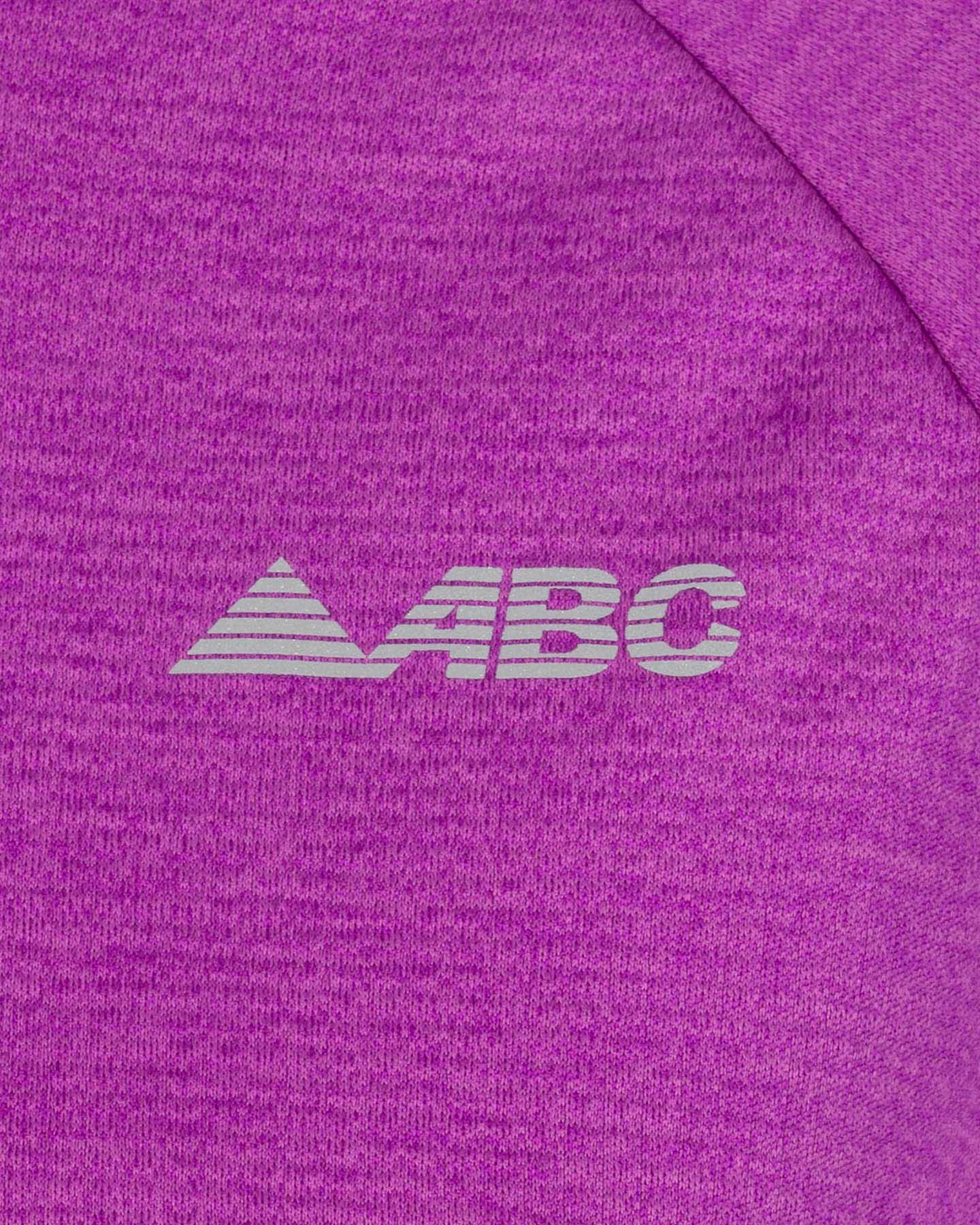 Maglia running ABC TECH W - Viola - 2 | Cisalfa Sport