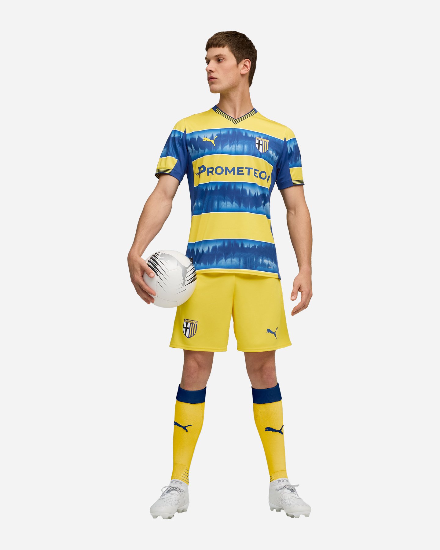 Maglia calcio ufficiale PUMA PARMA AWAY 25-26 M - Color mix - 4 | Cisalfa Sport