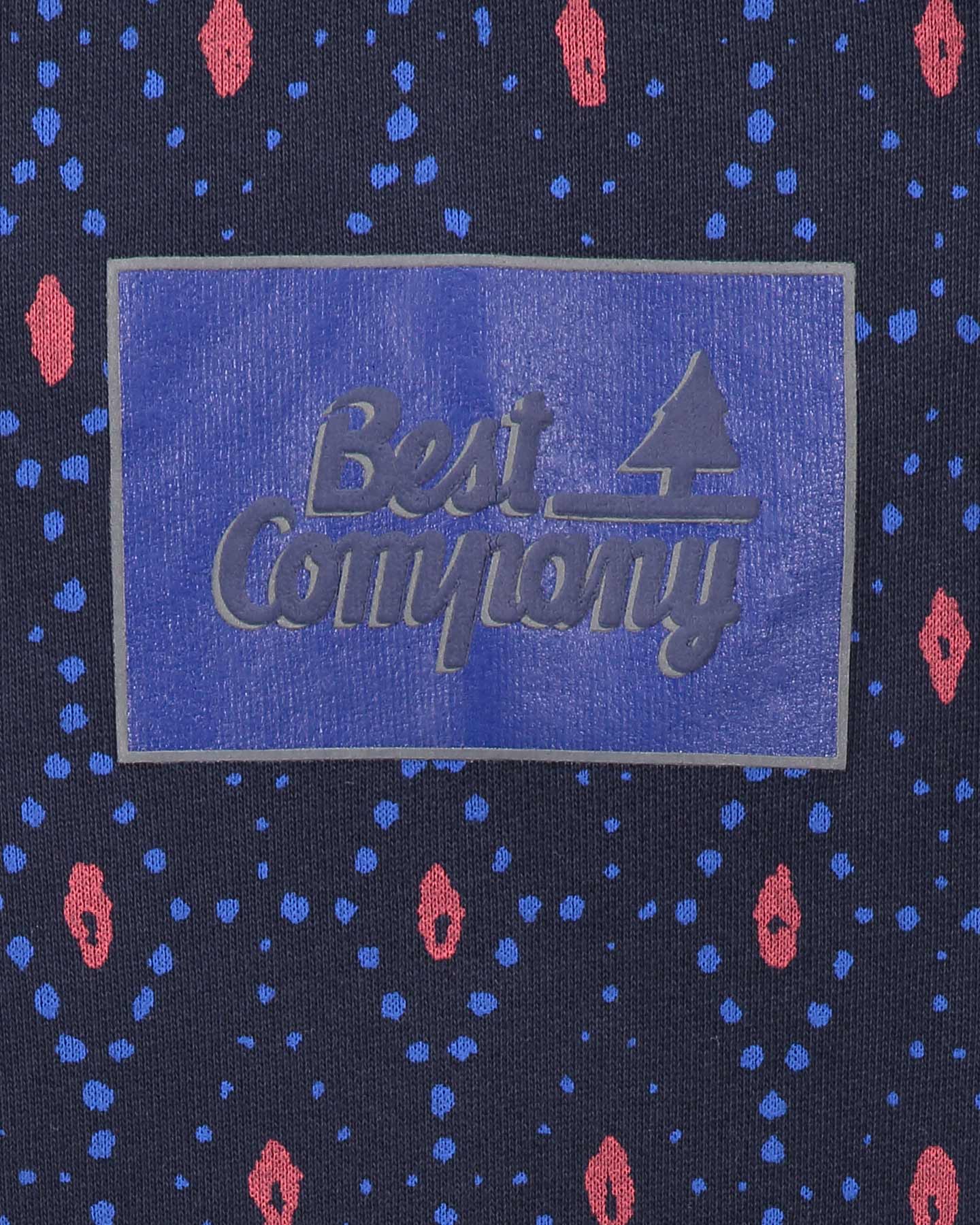 Felpa BEST COMPANY ALLOVER HERITAGE GC M - Blu - 3 | Cisalfa Sport