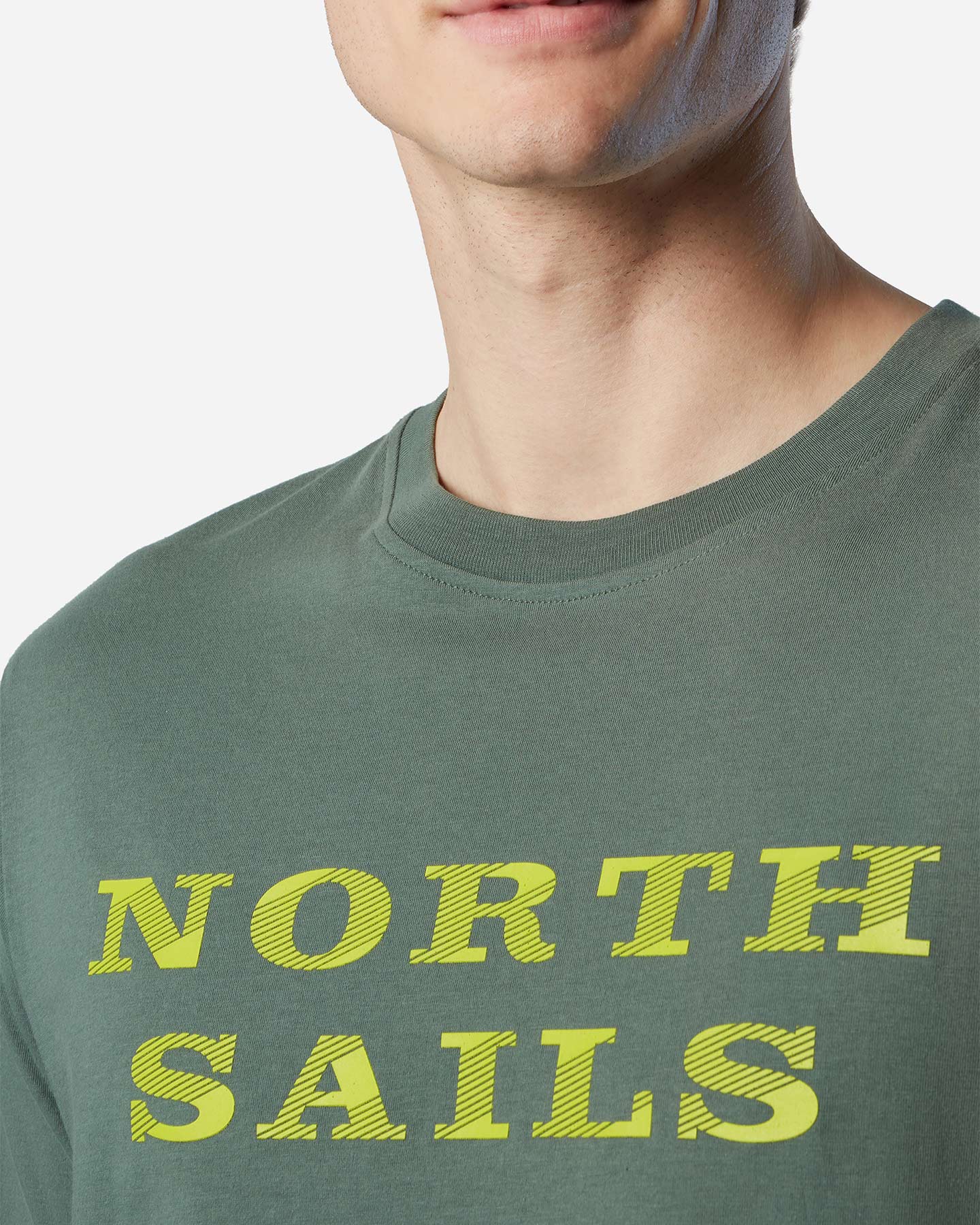 T-shirt NORTH SAILS LINEAR LOGO M - 8 | Cisalfa Sport