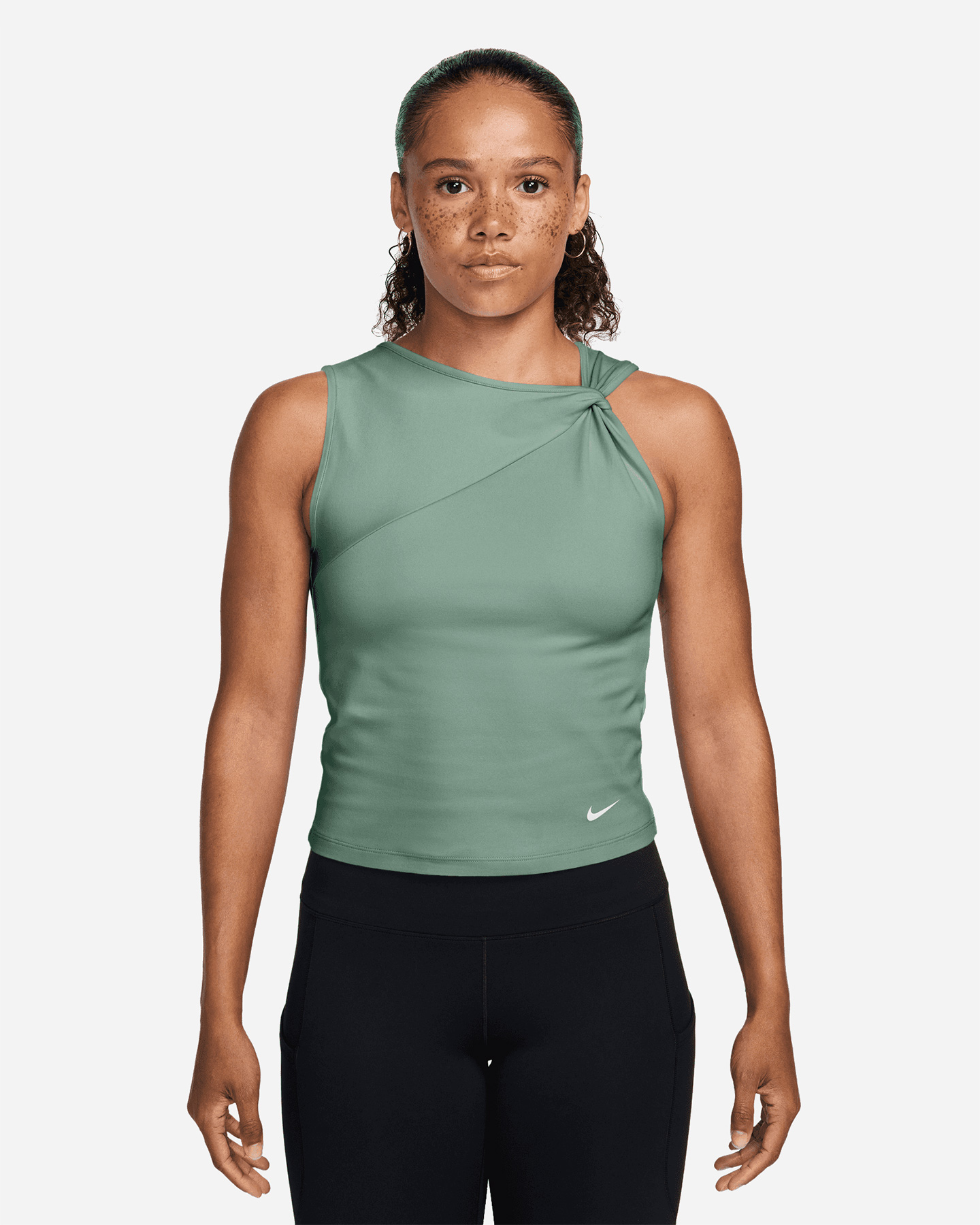 Canotta training NIKE DRI FIT ONE W - Verde - 0 | Cisalfa Sport