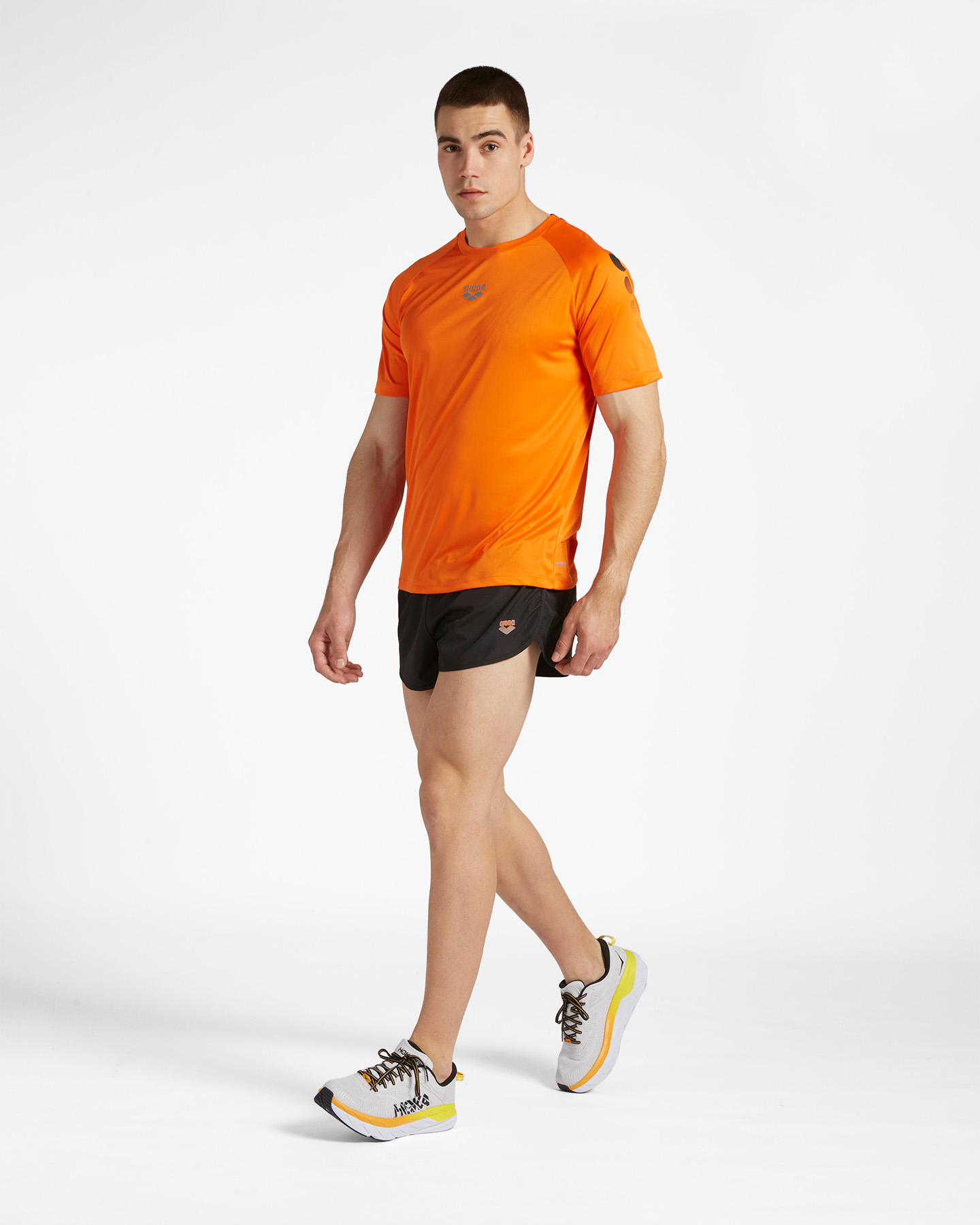 T-shirt running ARENA RUNNING M - Arancione - 3 | Cisalfa Sport