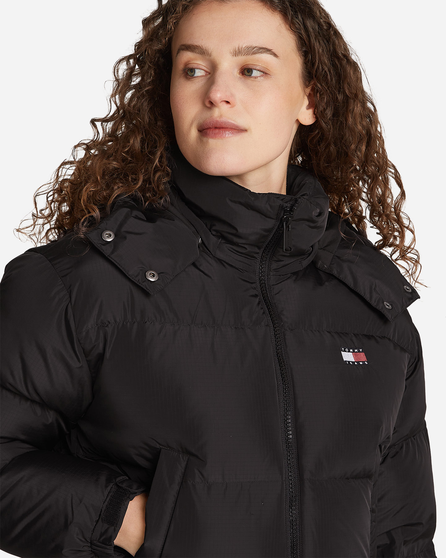 Piumino TOMMY HILFIGER CROP ALASKA W - Nero - 4 | Cisalfa Sport