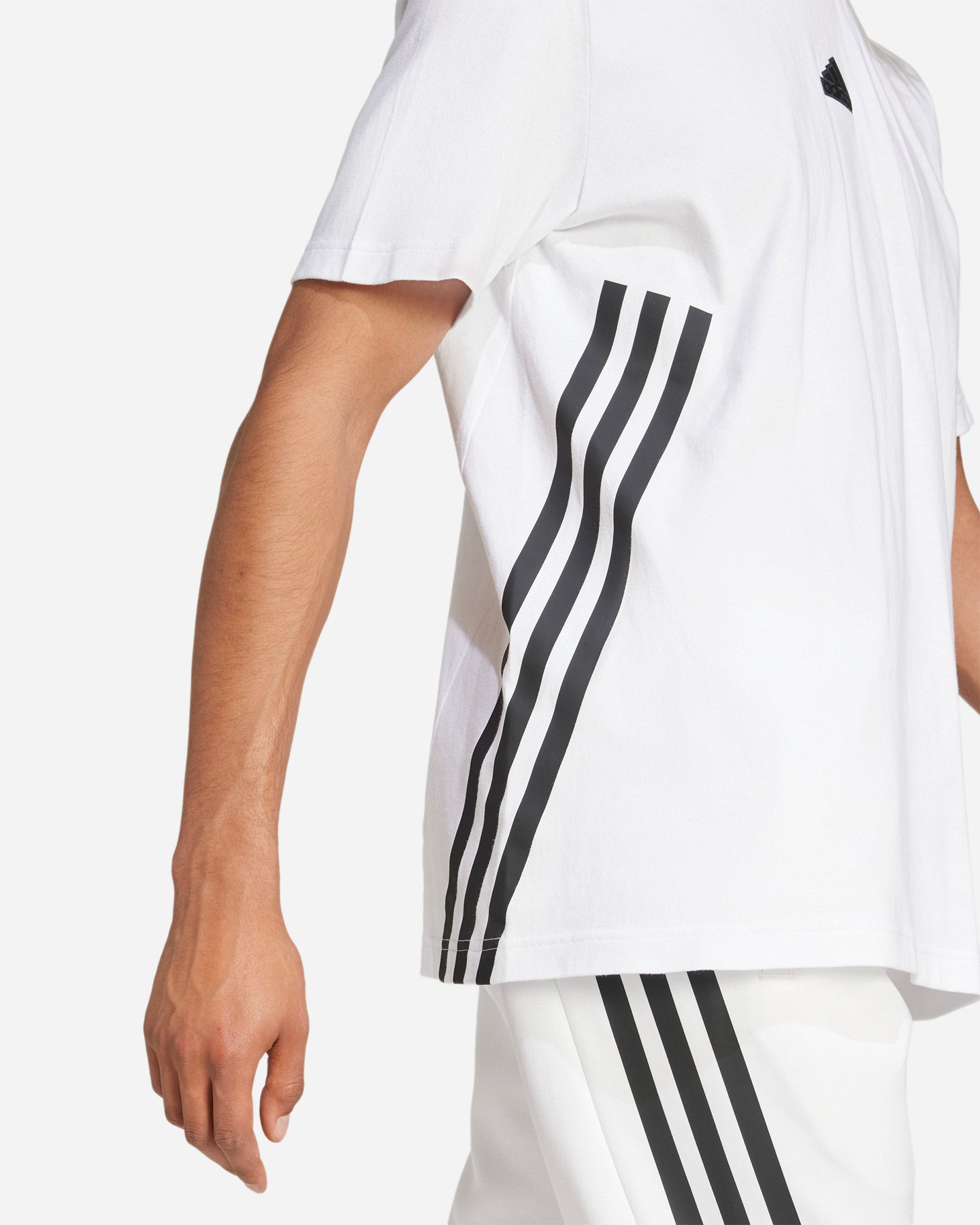 T-shirt ADIDAS 3STRIPES M - Bianco - 4 | Cisalfa Sport