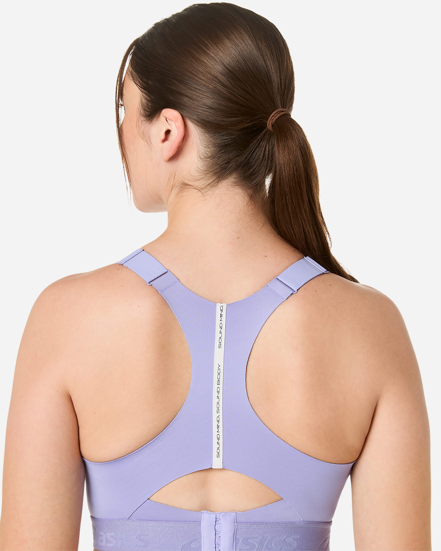 Reggiseno ASICS ROAD COMBINATION W - Viola - 5 | Cisalfa Sport