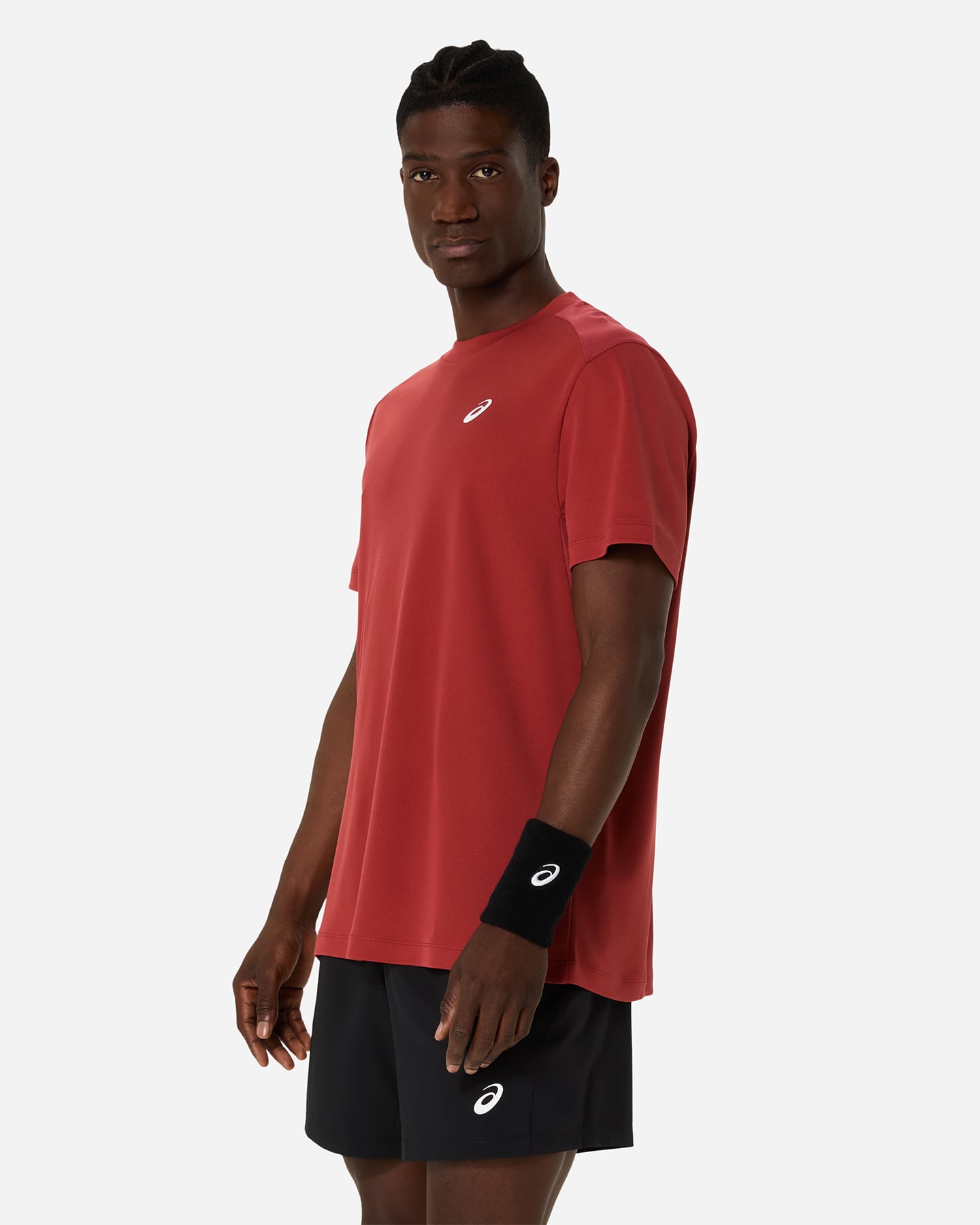 T-shirt tennis ASICS COURT M - Rosso - 1 | Cisalfa Sport