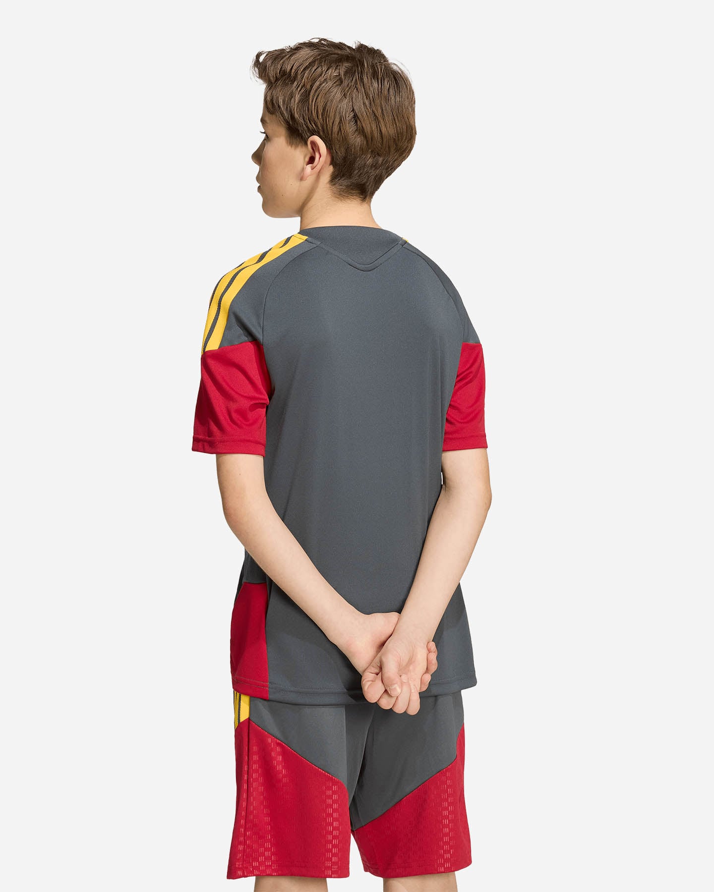 Abbigliamento calcio ufficiale ADIDAS AS ROMA TIRO26 COMPETITION TRAINING 26-27 JR - 3 | Cisalfa Sport