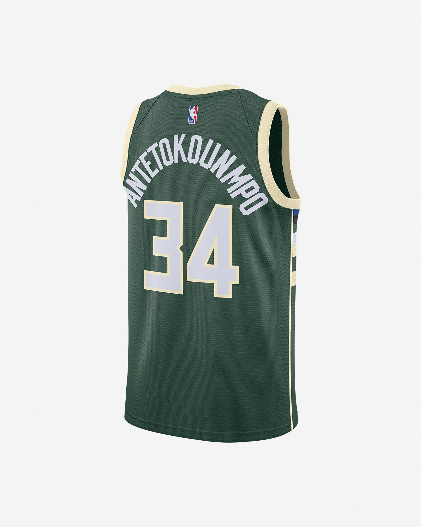 Canotta basket NIKE GIANNIS ANTETOKOUNMPO BUCKS ICON EDITION 2020 M - Verde - 1 | Cisalfa Sport
